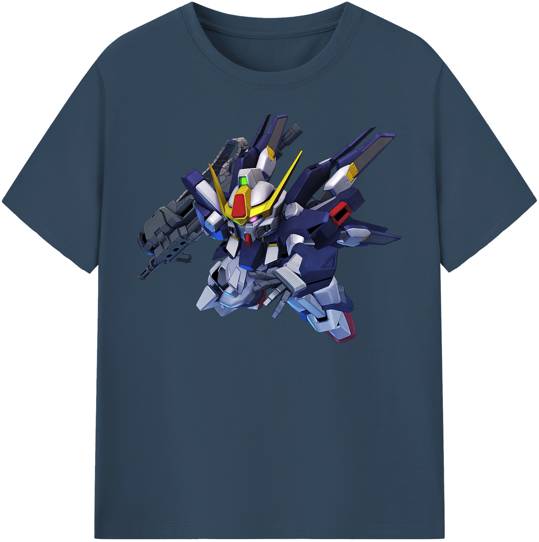 （画像用） 機動戦士ガンダム Mobile Suit Gundam 綿100％半袖Tシャツ（フロントプリント）