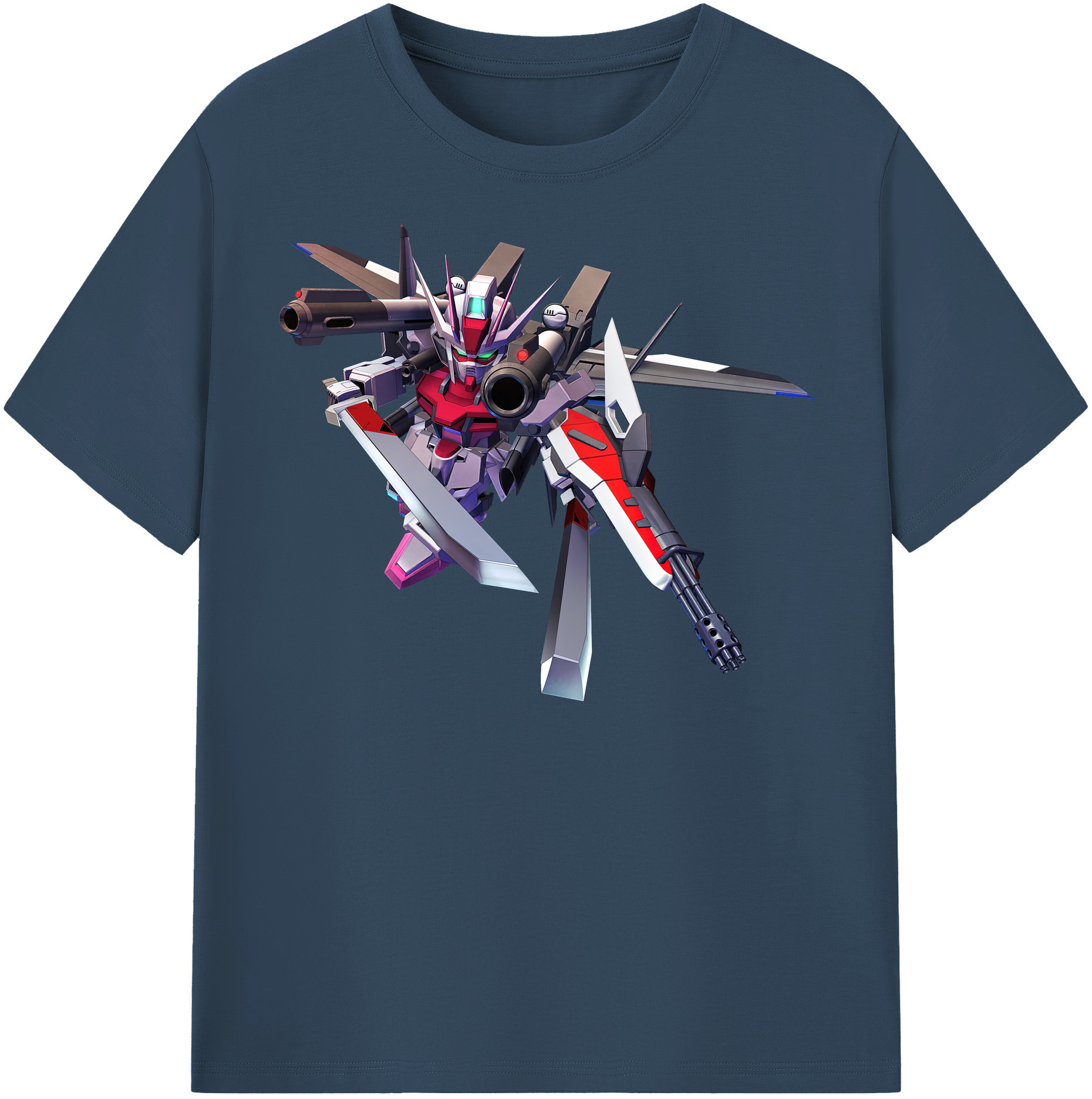 （画像用） 機動戦士ガンダム Mobile Suit Gundam 綿100％半袖Tシャツ（フロントプリント）