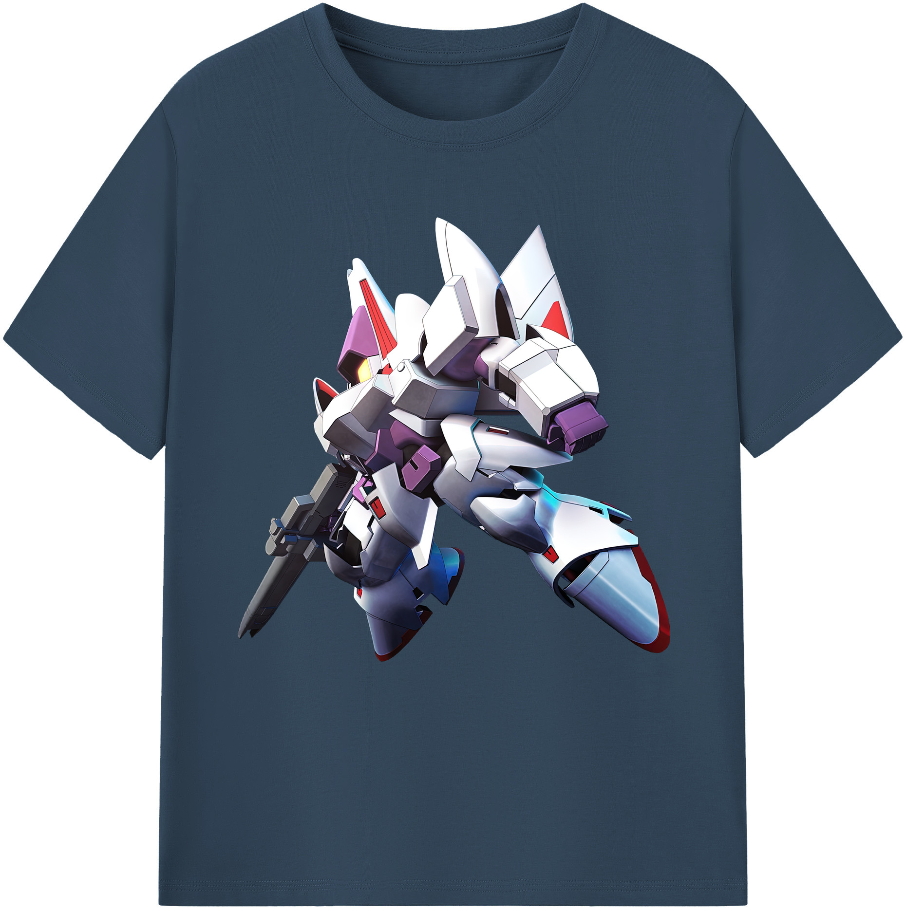 （画像用） 機動戦士ガンダム Mobile Suit Gundam 綿100％半袖Tシャツ（フロントプリント）