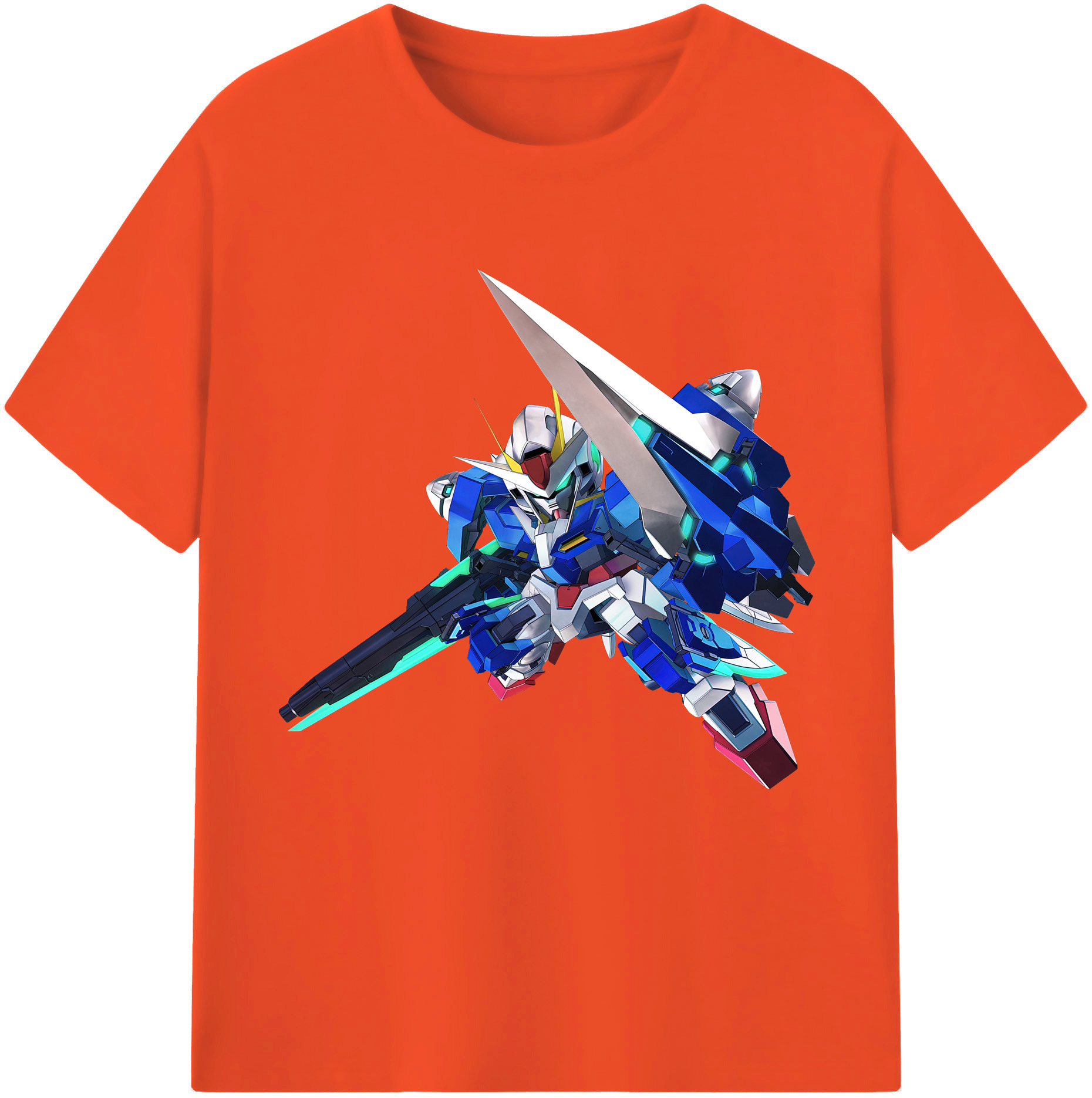 （画像用） 機動戦士ガンダム Mobile Suit Gundam 綿100％半袖Tシャツ（フロントプリント）