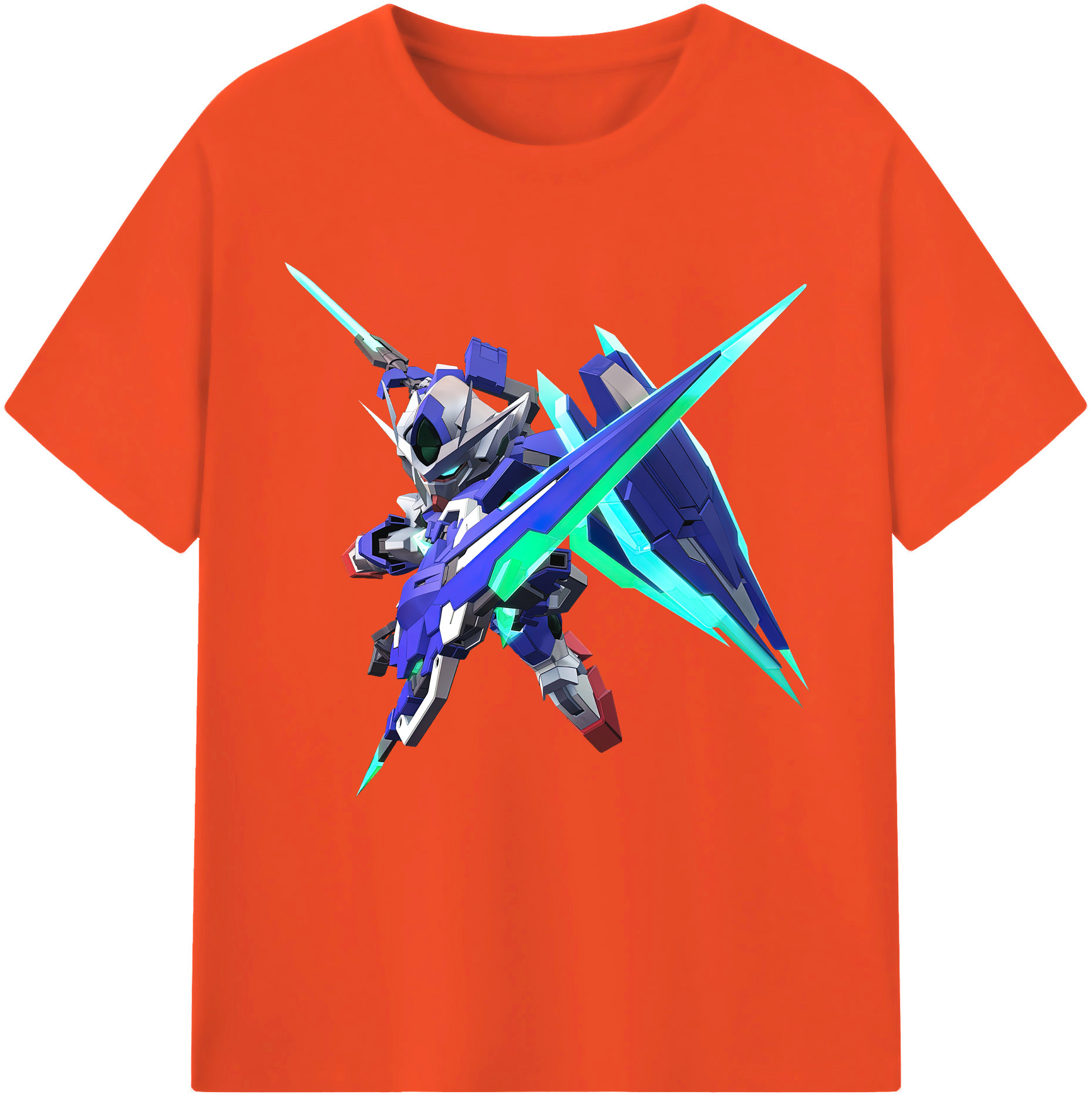 （画像用） 機動戦士ガンダム Mobile Suit Gundam 綿100％半袖Tシャツ（フロントプリント）