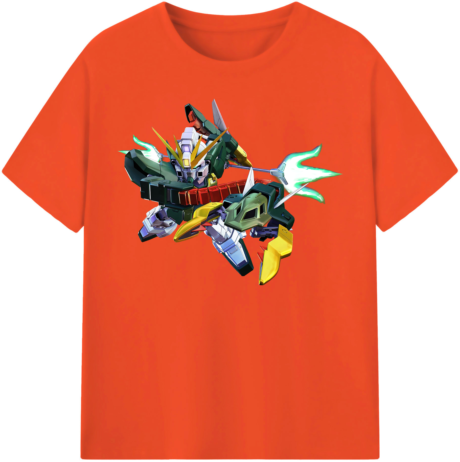 （画像用） 機動戦士ガンダム Mobile Suit Gundam 綿100％半袖Tシャツ（フロントプリント）