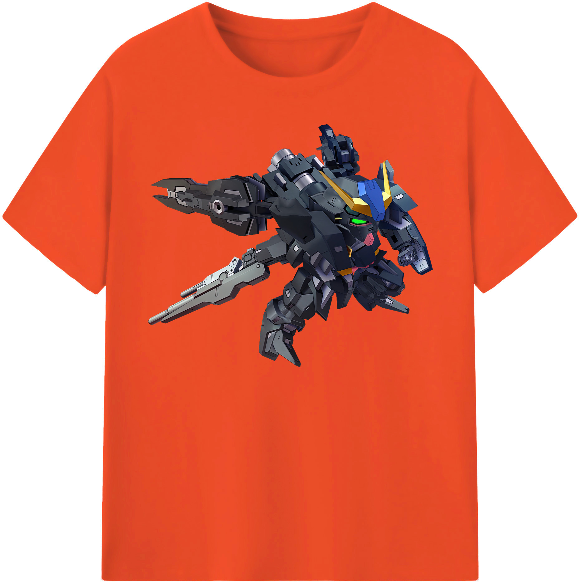 （画像用） 機動戦士ガンダム Mobile Suit Gundam 綿100％半袖Tシャツ（フロントプリント）