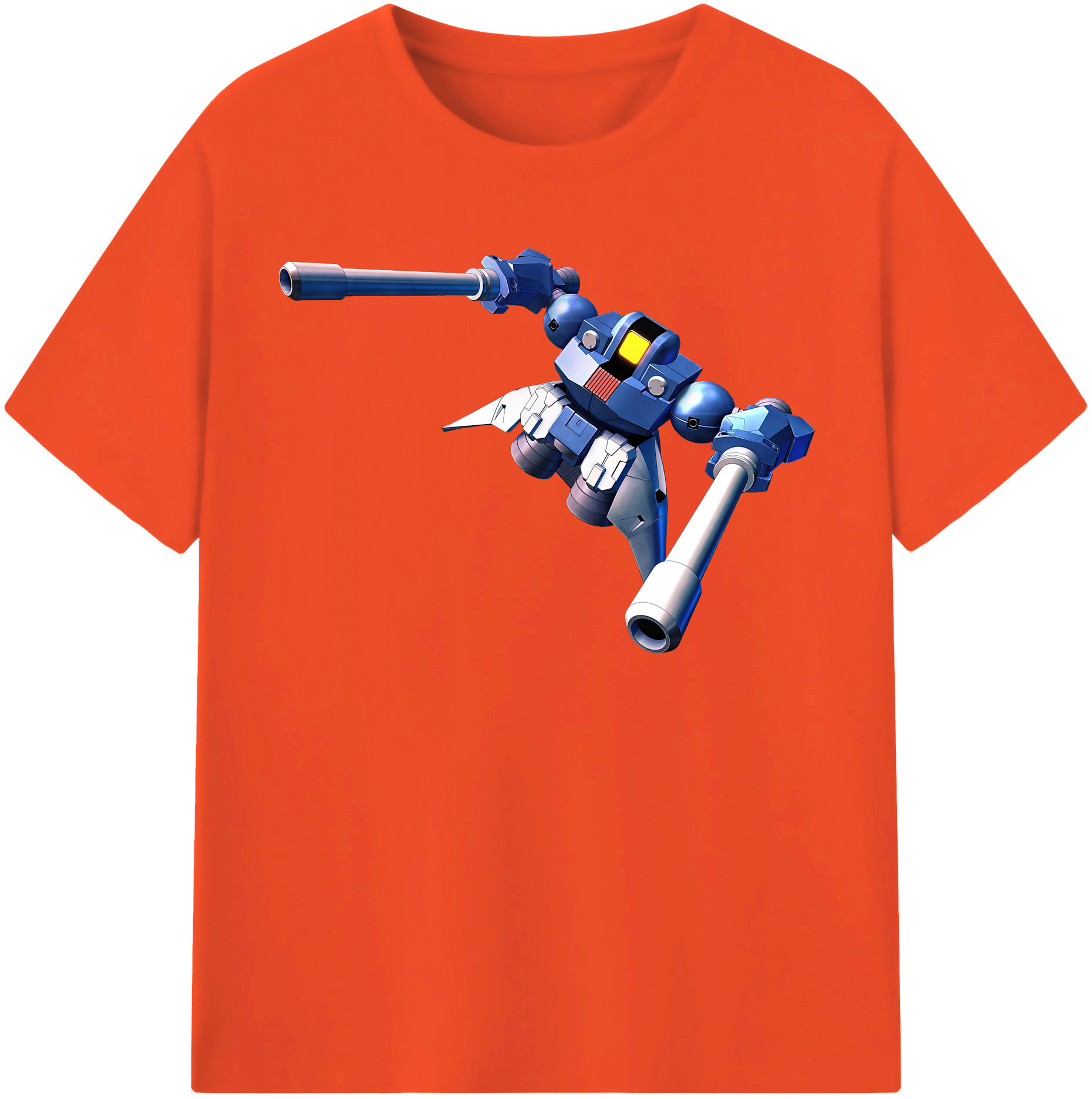 （画像用） 機動戦士ガンダム Mobile Suit Gundam 綿100％半袖Tシャツ（フロントプリント）
