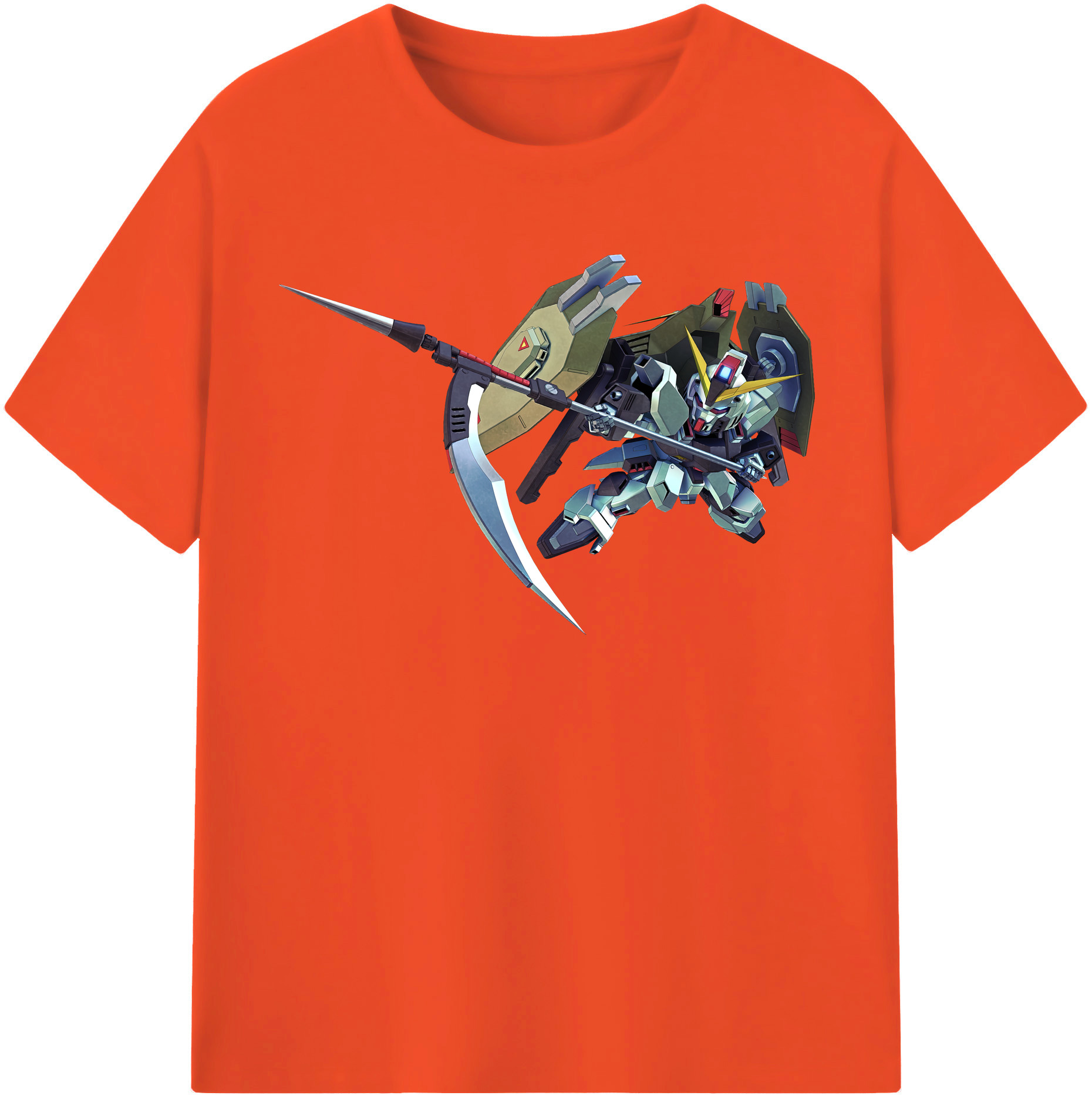 （画像用） 機動戦士ガンダム Mobile Suit Gundam 綿100％半袖Tシャツ（フロントプリント）