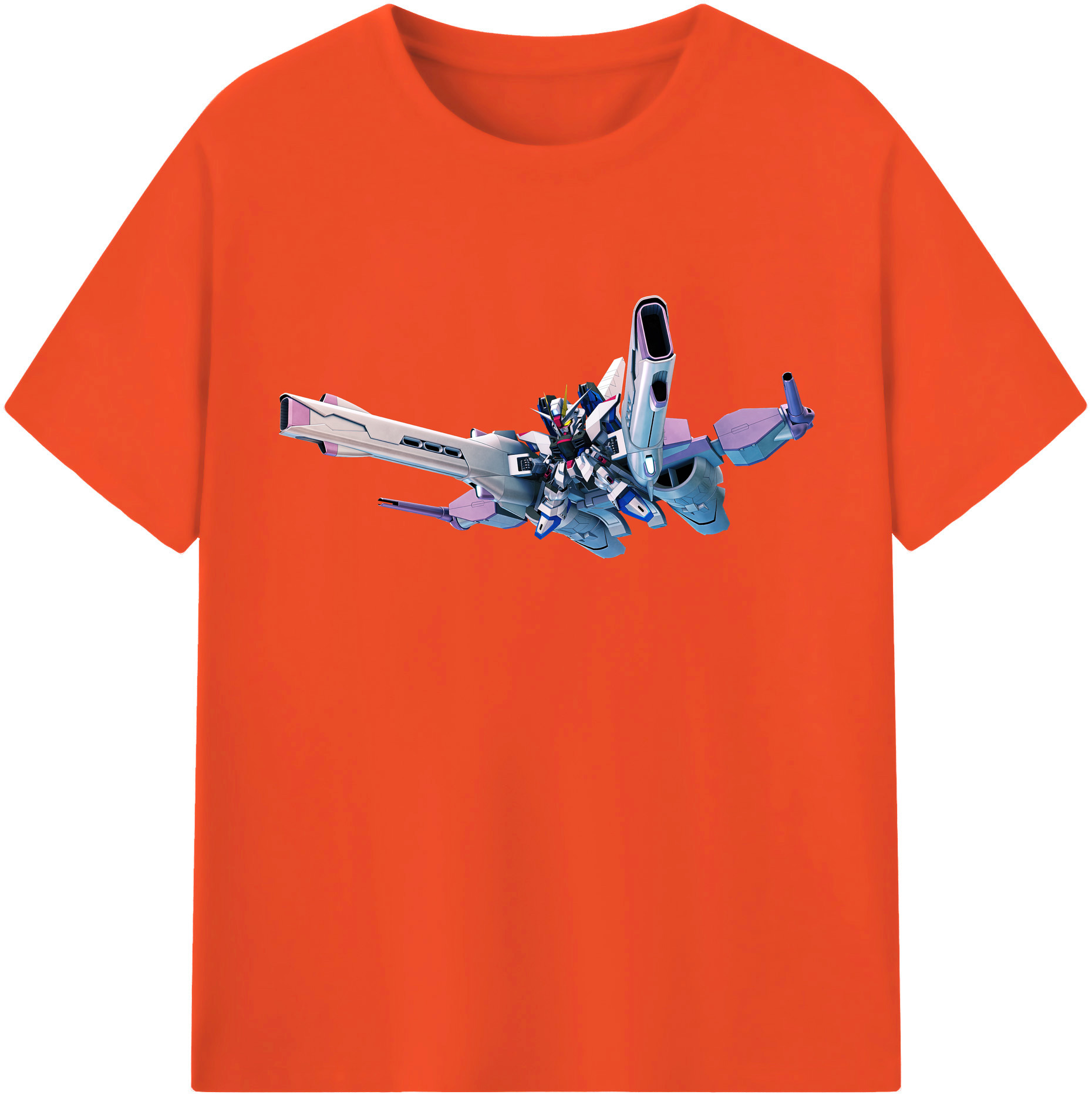 （画像用） 機動戦士ガンダム Mobile Suit Gundam 綿100％半袖Tシャツ（フロントプリント）