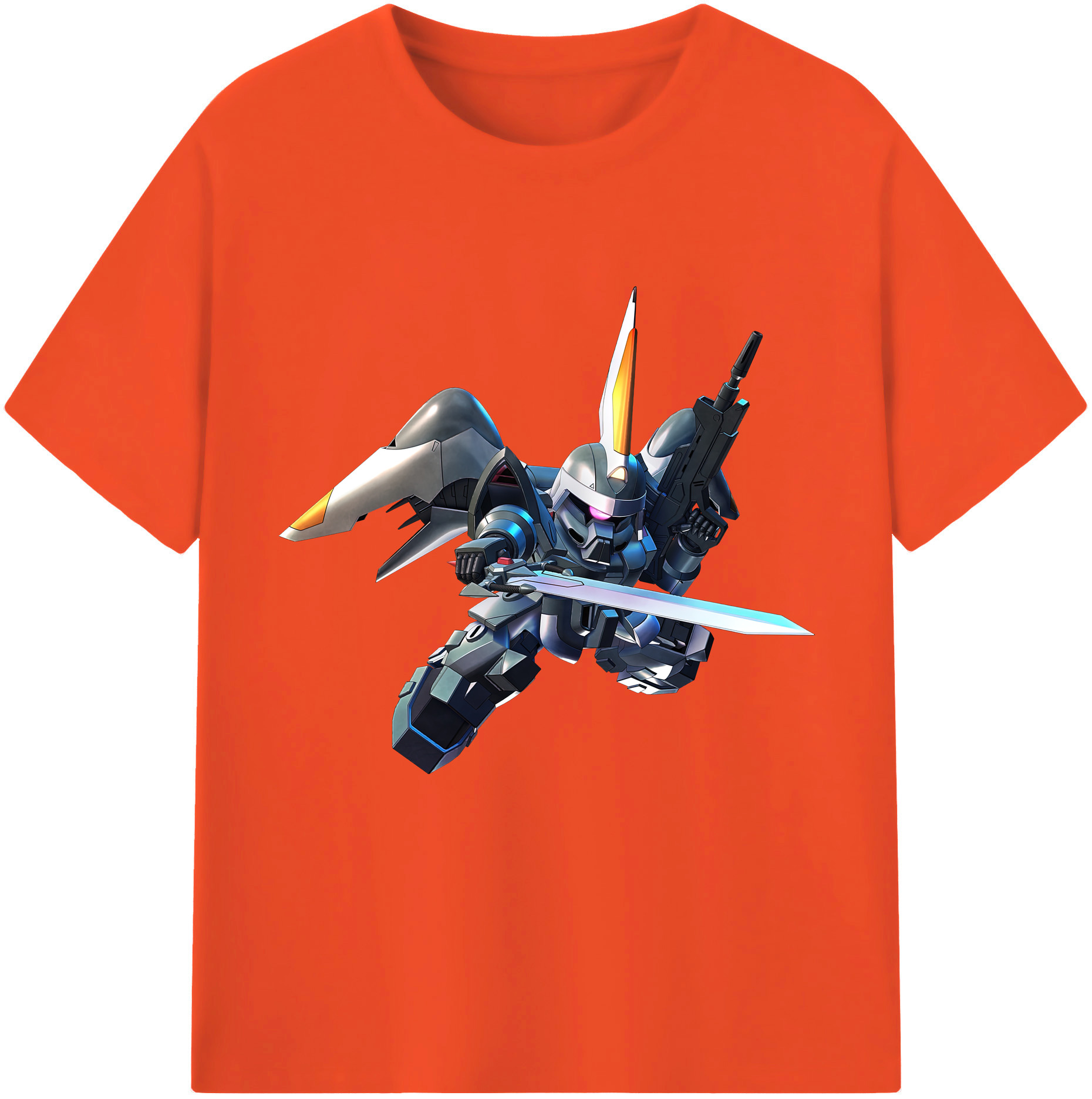 （画像用） 機動戦士ガンダム Mobile Suit Gundam 綿100％半袖Tシャツ（フロントプリント）