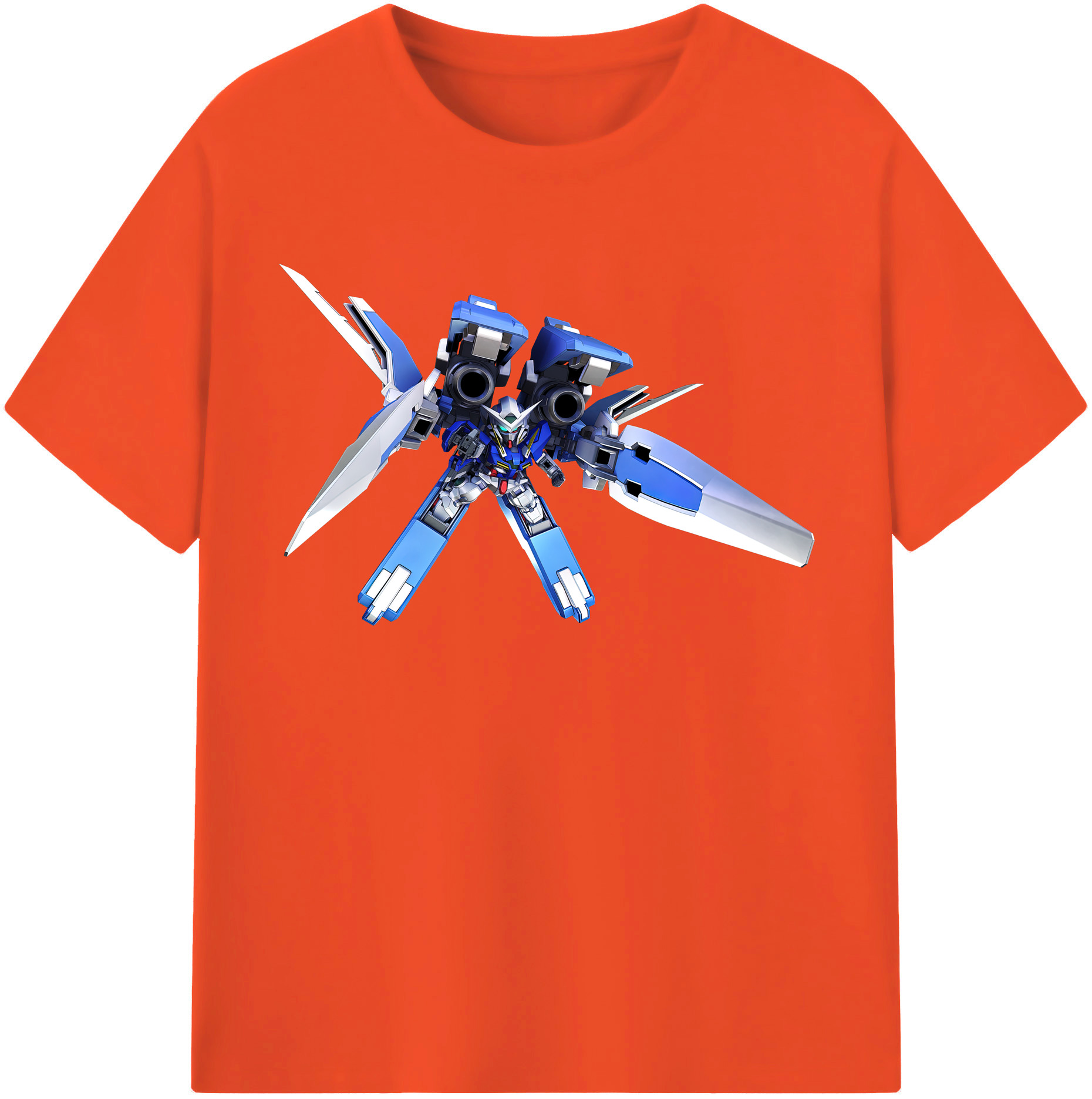 （画像用） 機動戦士ガンダム Mobile Suit Gundam 綿100％半袖Tシャツ（フロントプリント）