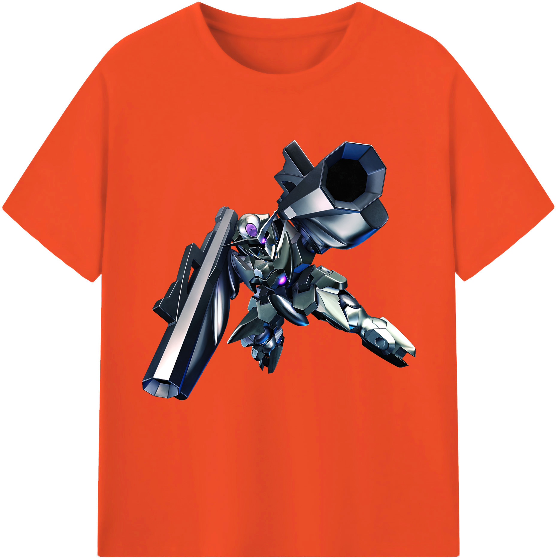（画像用） 機動戦士ガンダム Mobile Suit Gundam 綿100％半袖Tシャツ（フロントプリント）