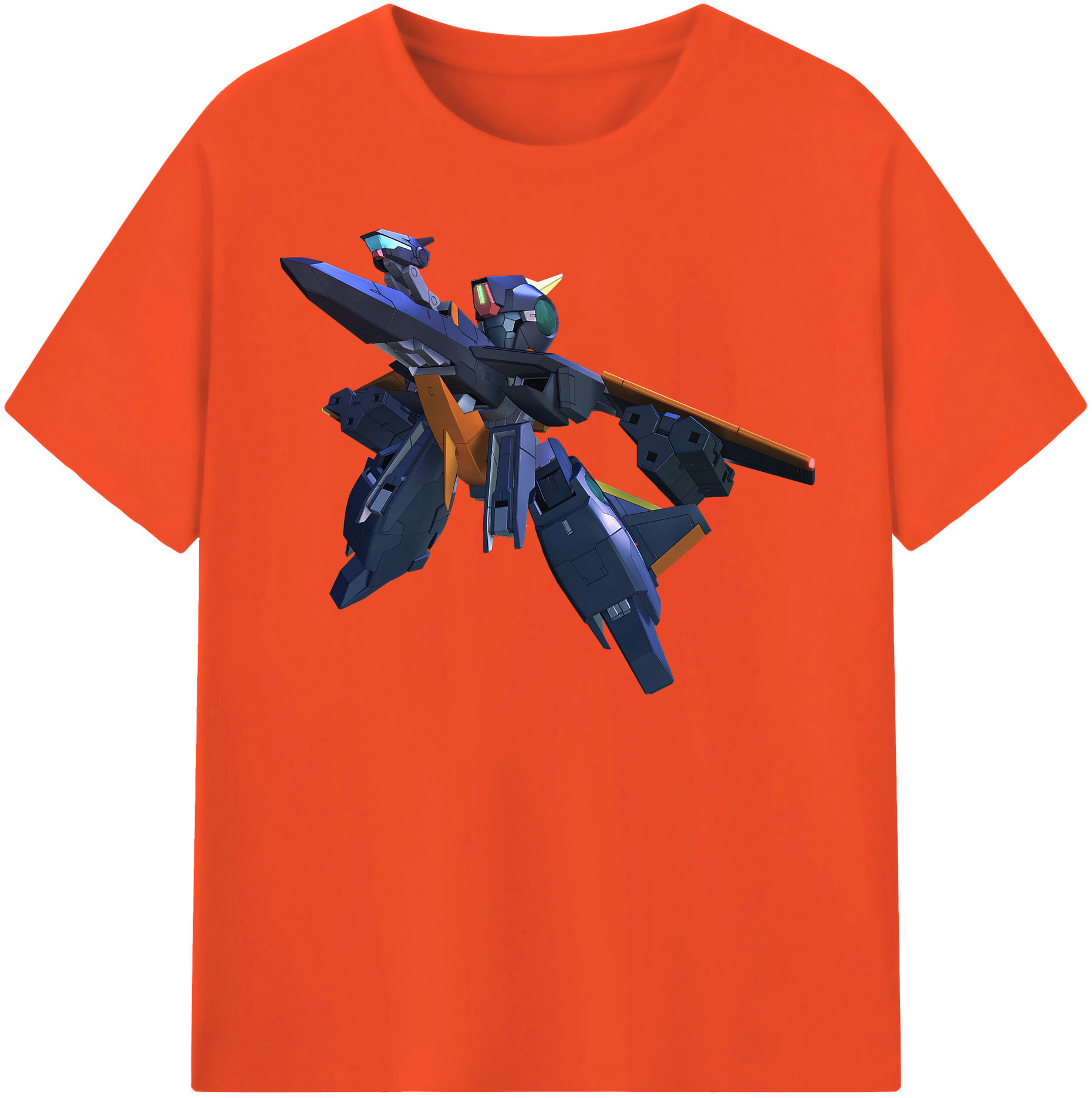 （画像用） 機動戦士ガンダム Mobile Suit Gundam 綿100％半袖Tシャツ（フロントプリント）
