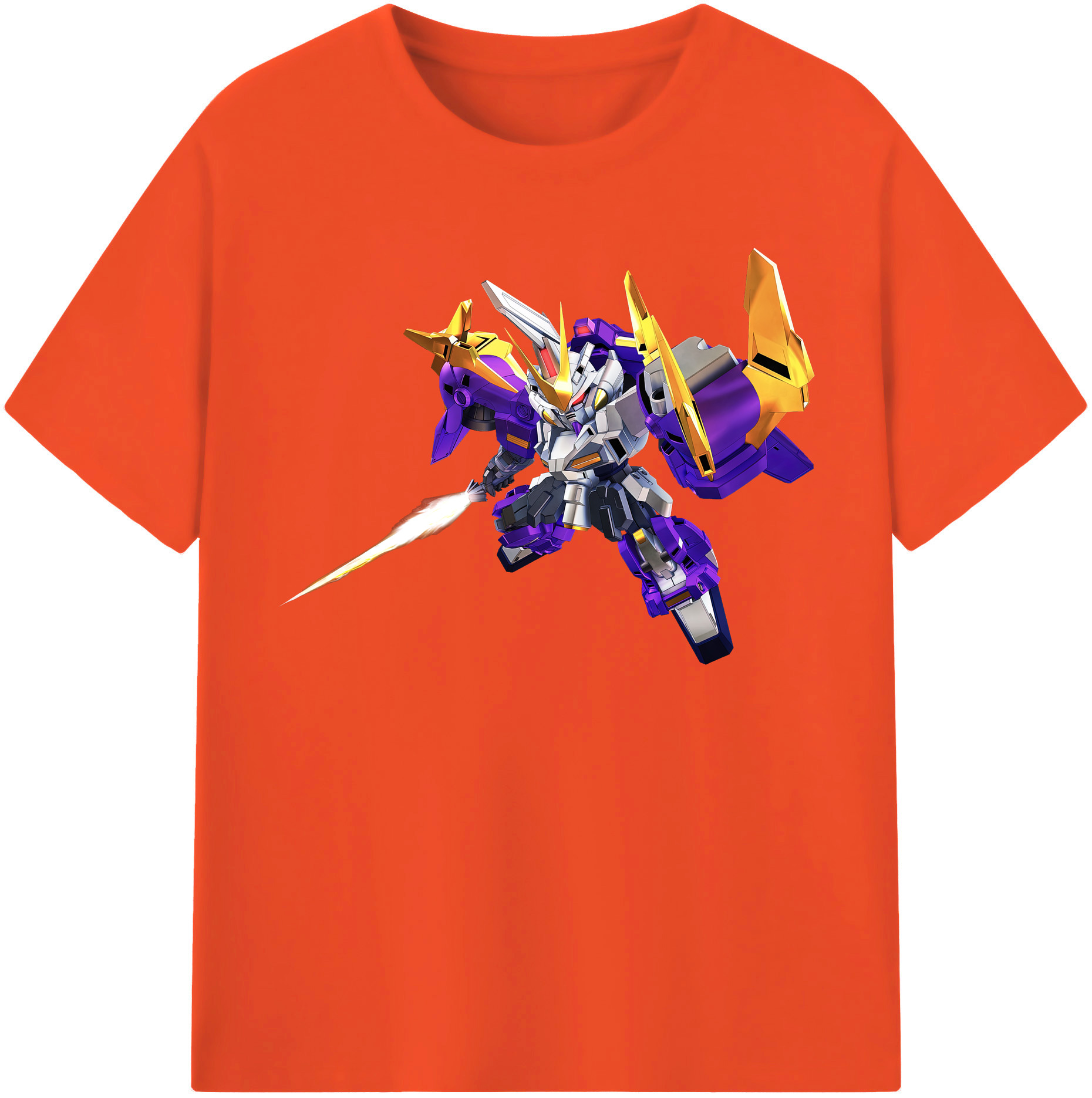 （画像用） 機動戦士ガンダム Mobile Suit Gundam 綿100％半袖Tシャツ（フロントプリント）