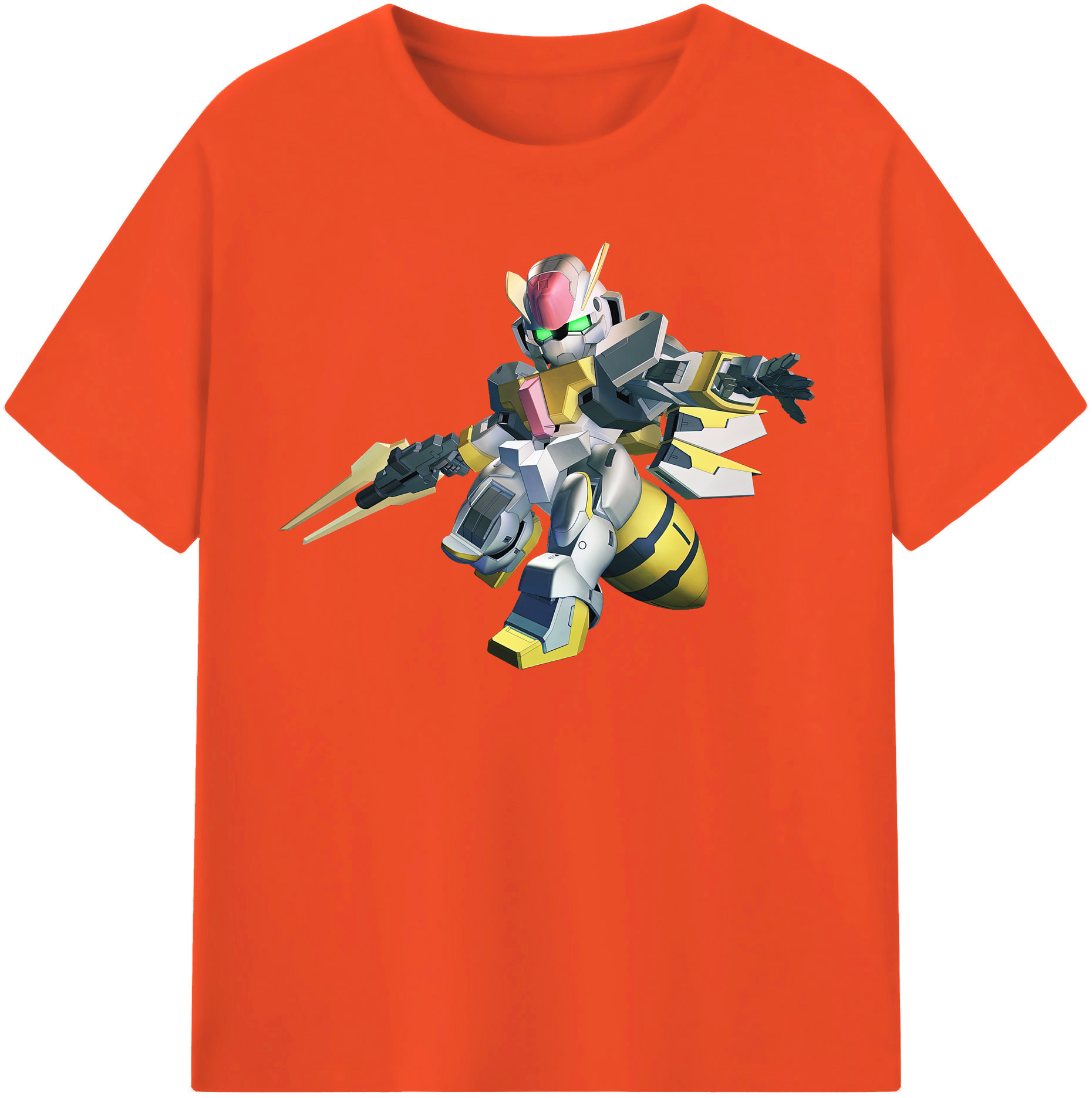 （画像用） 機動戦士ガンダム Mobile Suit Gundam 綿100％半袖Tシャツ（フロントプリント）