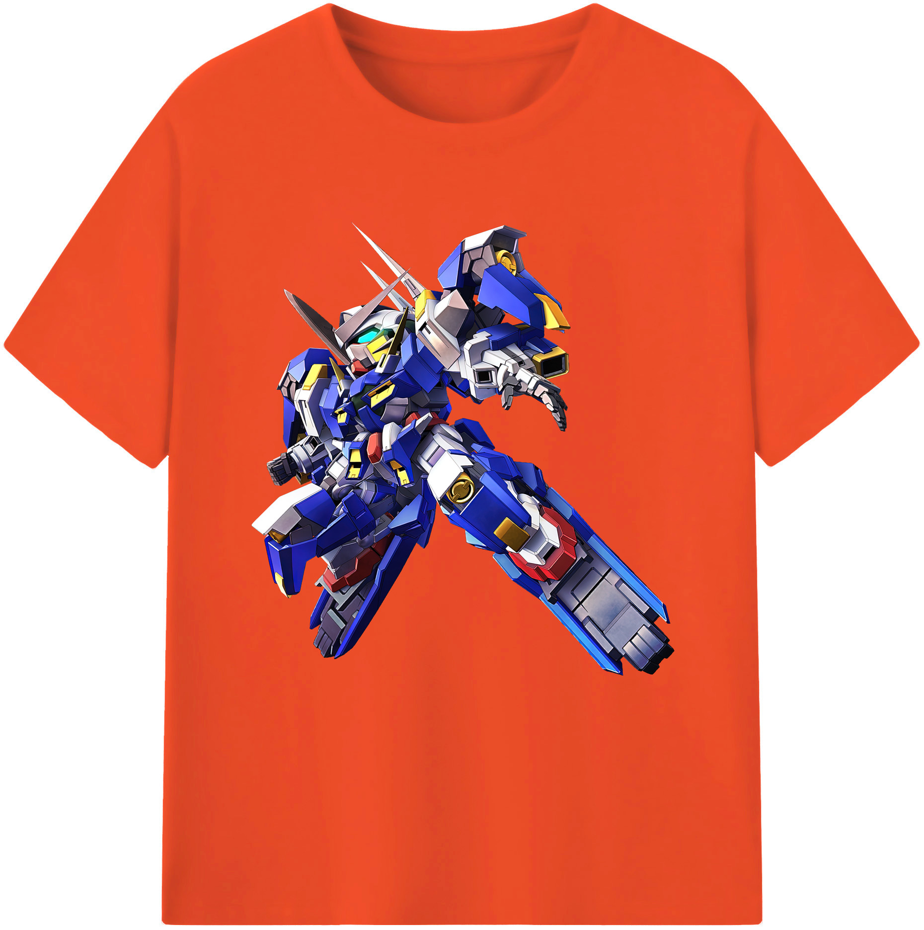 （画像用） 機動戦士ガンダム Mobile Suit Gundam 綿100％半袖Tシャツ（フロントプリント）
