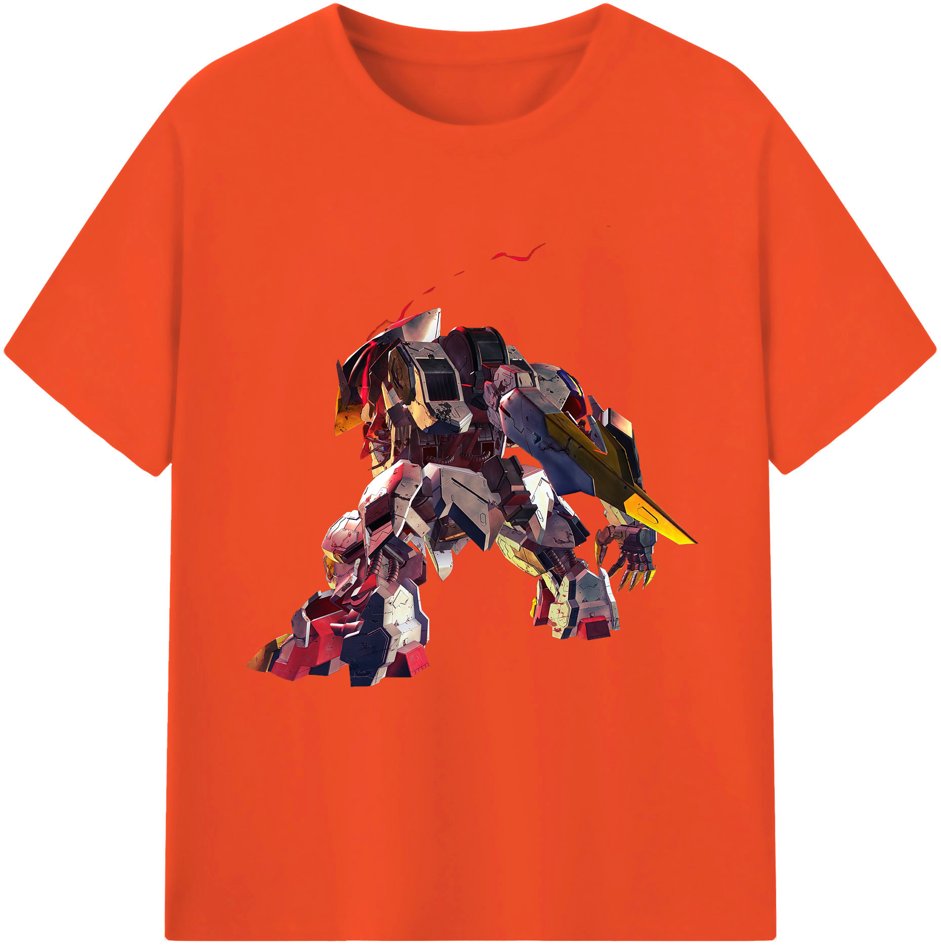 （画像用） 機動戦士ガンダム Mobile Suit Gundam 綿100％半袖Tシャツ（フロントプリント）