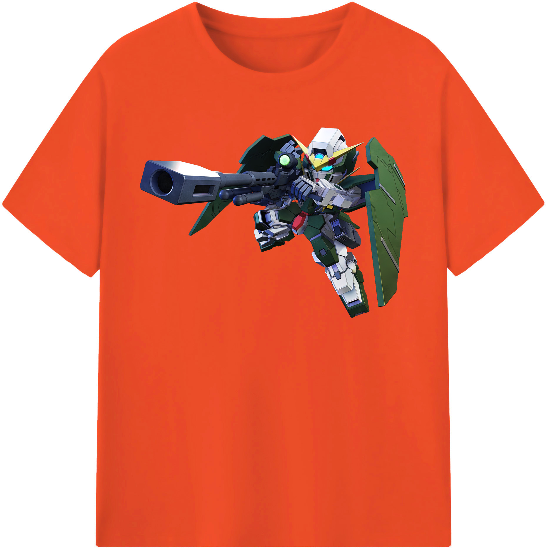 （画像用） 機動戦士ガンダム Mobile Suit Gundam 綿100％半袖Tシャツ（フロントプリント）