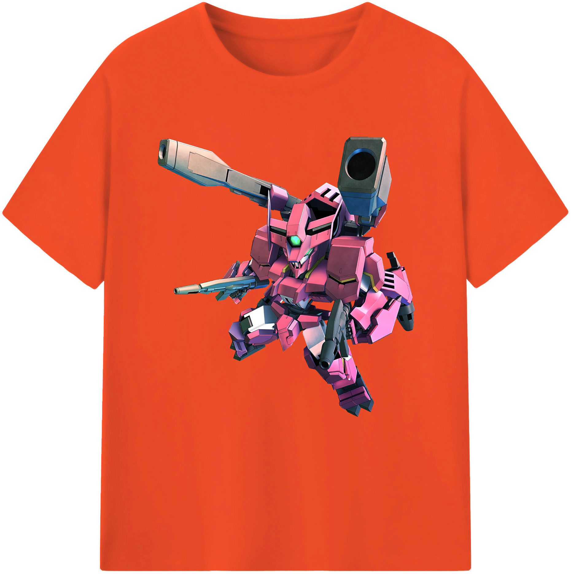 （画像用） 機動戦士ガンダム Mobile Suit Gundam 綿100％半袖Tシャツ（フロントプリント）