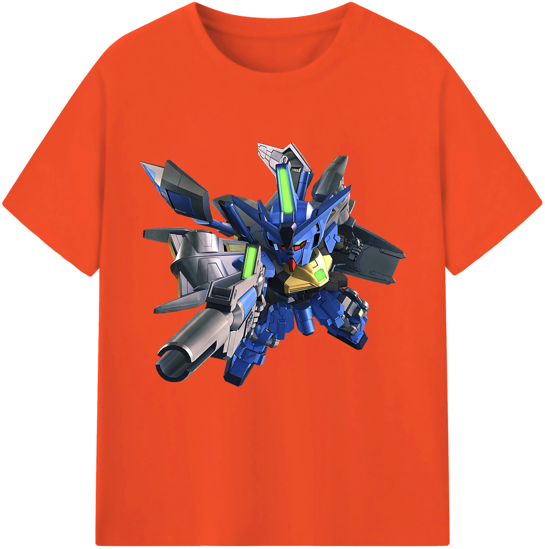 （画像用） 機動戦士ガンダム Mobile Suit Gundam 綿100％半袖Tシャツ（フロントプリント）