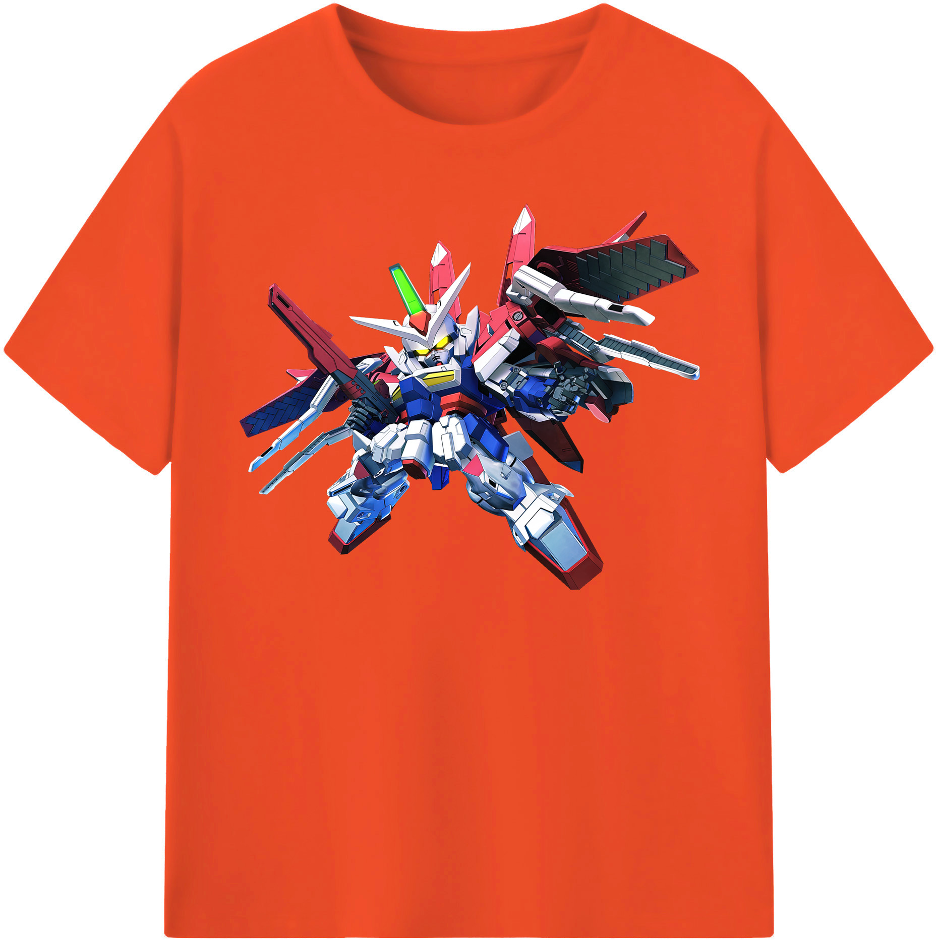 （画像用） 機動戦士ガンダム Mobile Suit Gundam 綿100％半袖Tシャツ（フロントプリント）