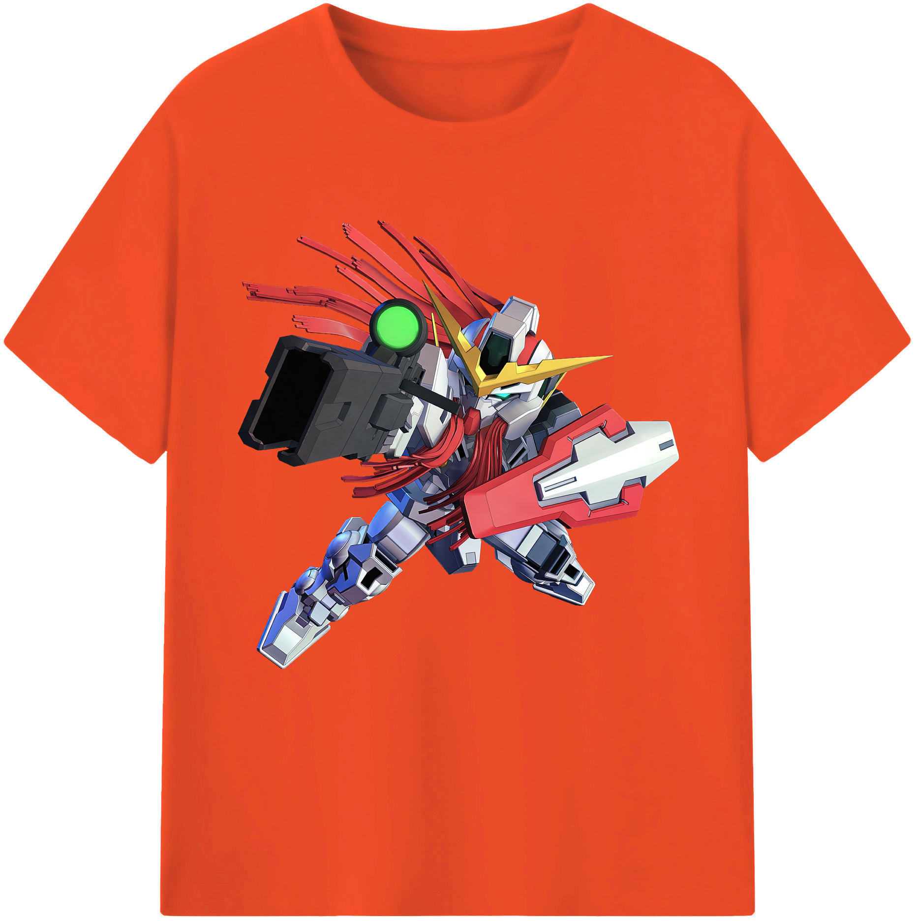 （画像用） 機動戦士ガンダム Mobile Suit Gundam 綿100％半袖Tシャツ（フロントプリント）