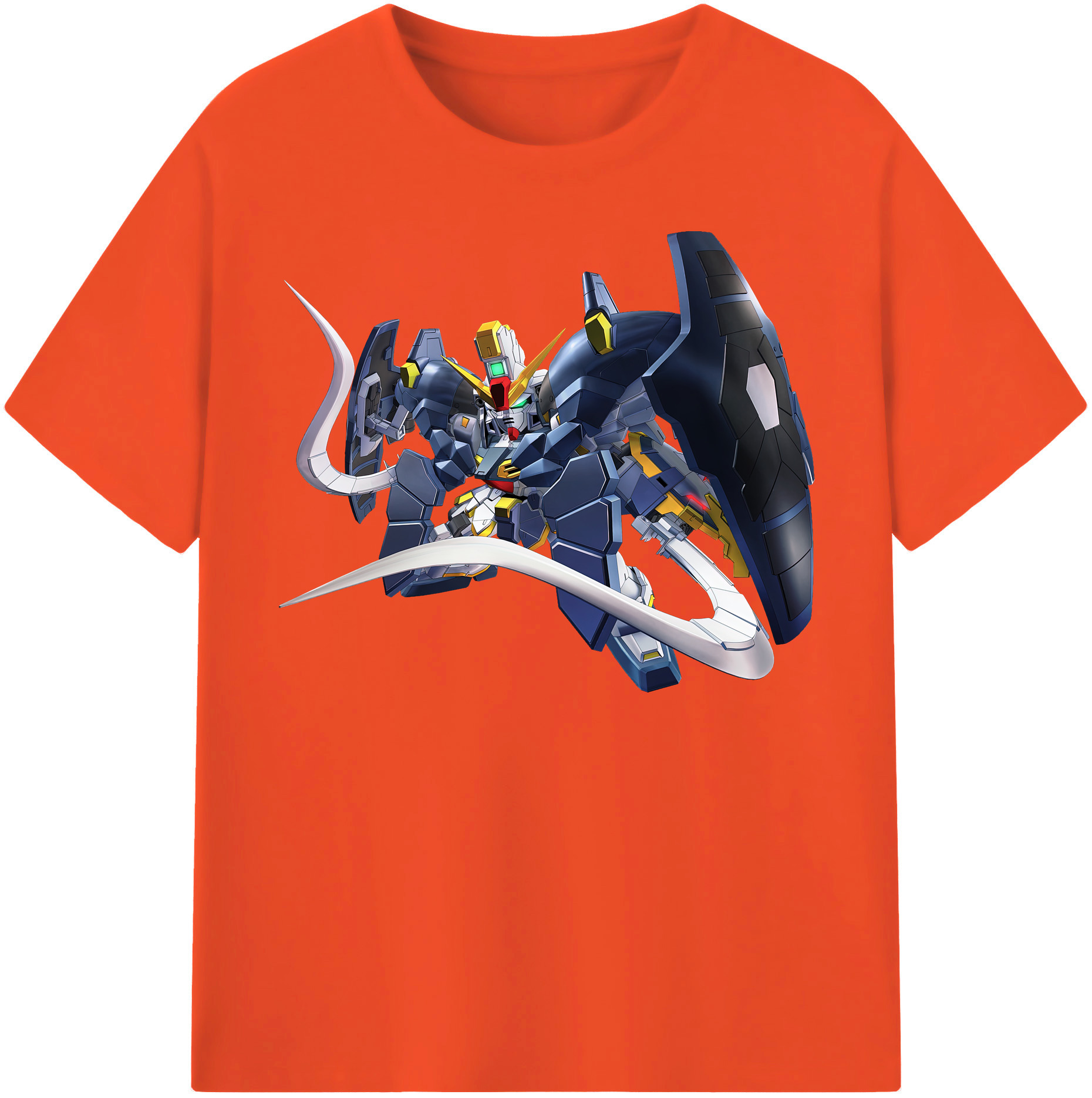 （画像用） 機動戦士ガンダム Mobile Suit Gundam 綿100％半袖Tシャツ（フロントプリント）