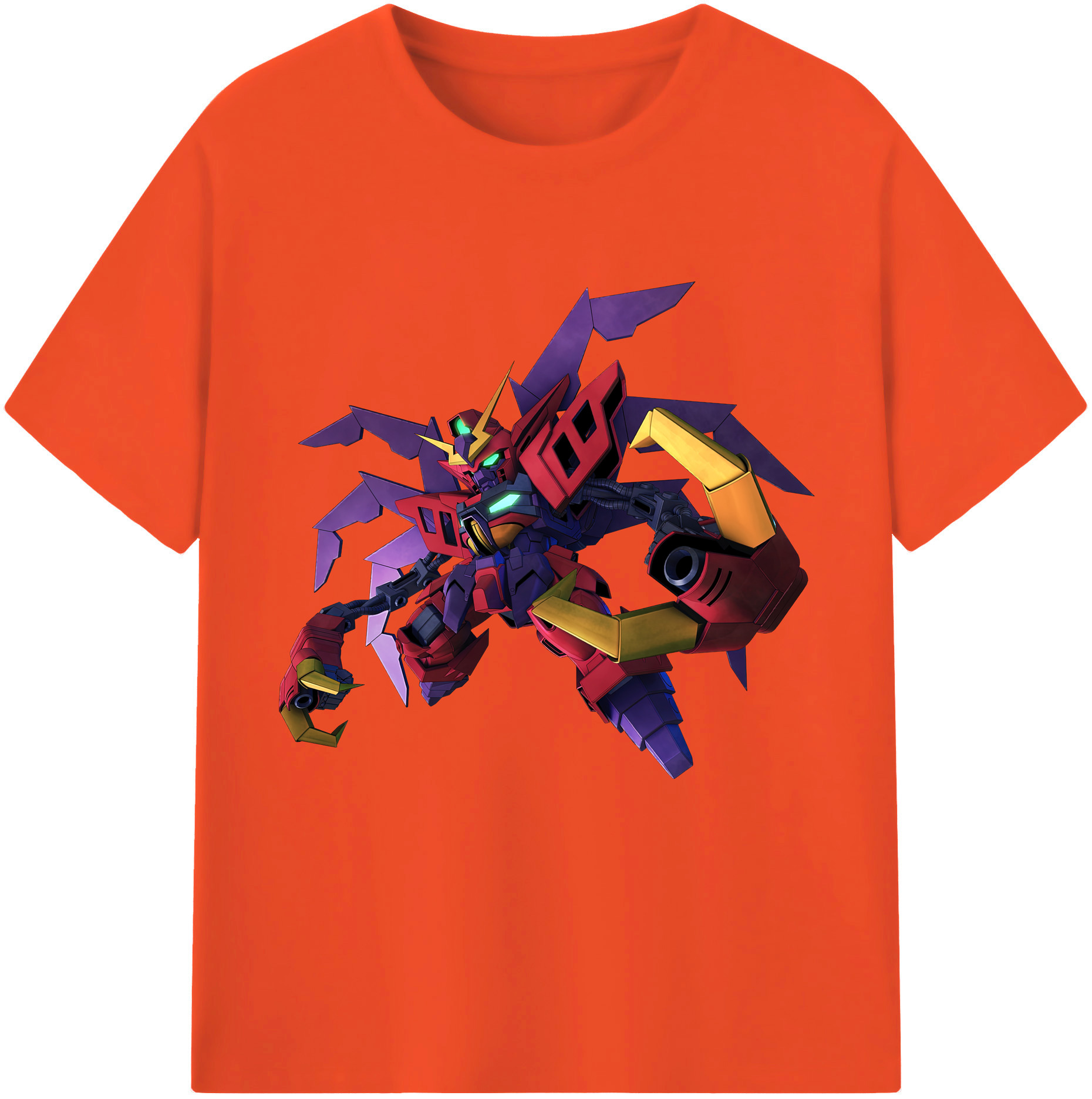 （画像用） 機動戦士ガンダム Mobile Suit Gundam 綿100％半袖Tシャツ（フロントプリント）