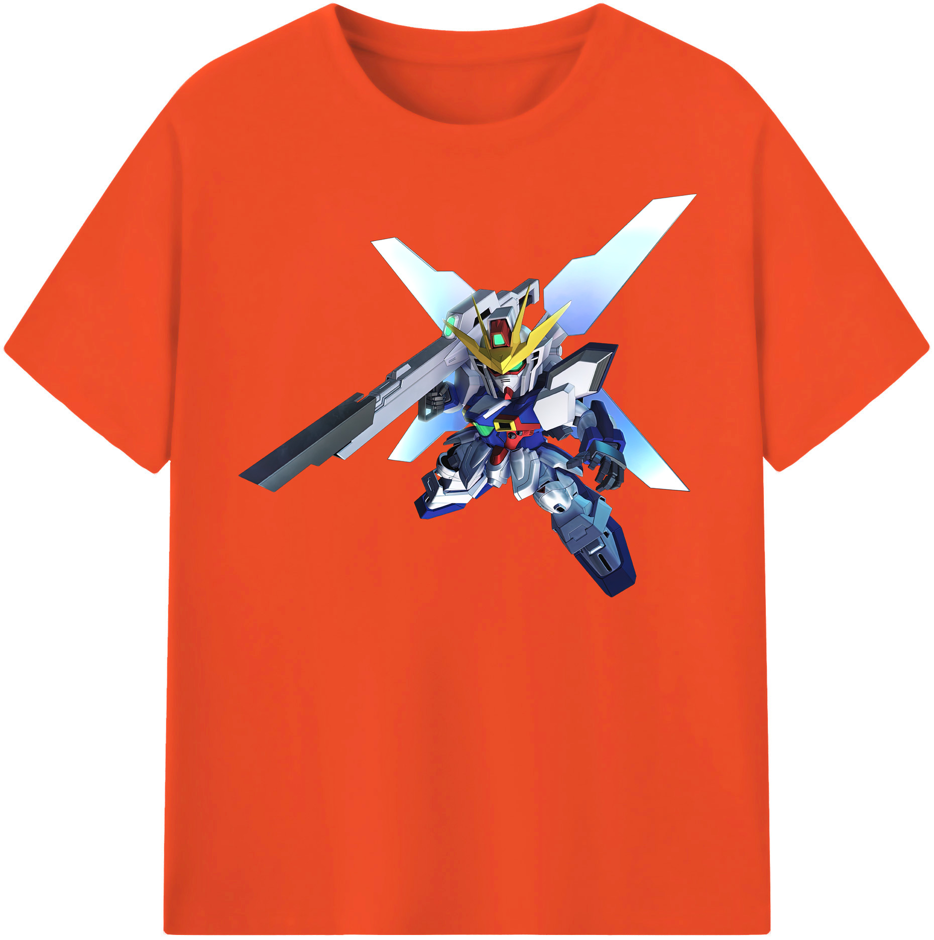 （画像用） 機動戦士ガンダム Mobile Suit Gundam 綿100％半袖Tシャツ（フロントプリント）