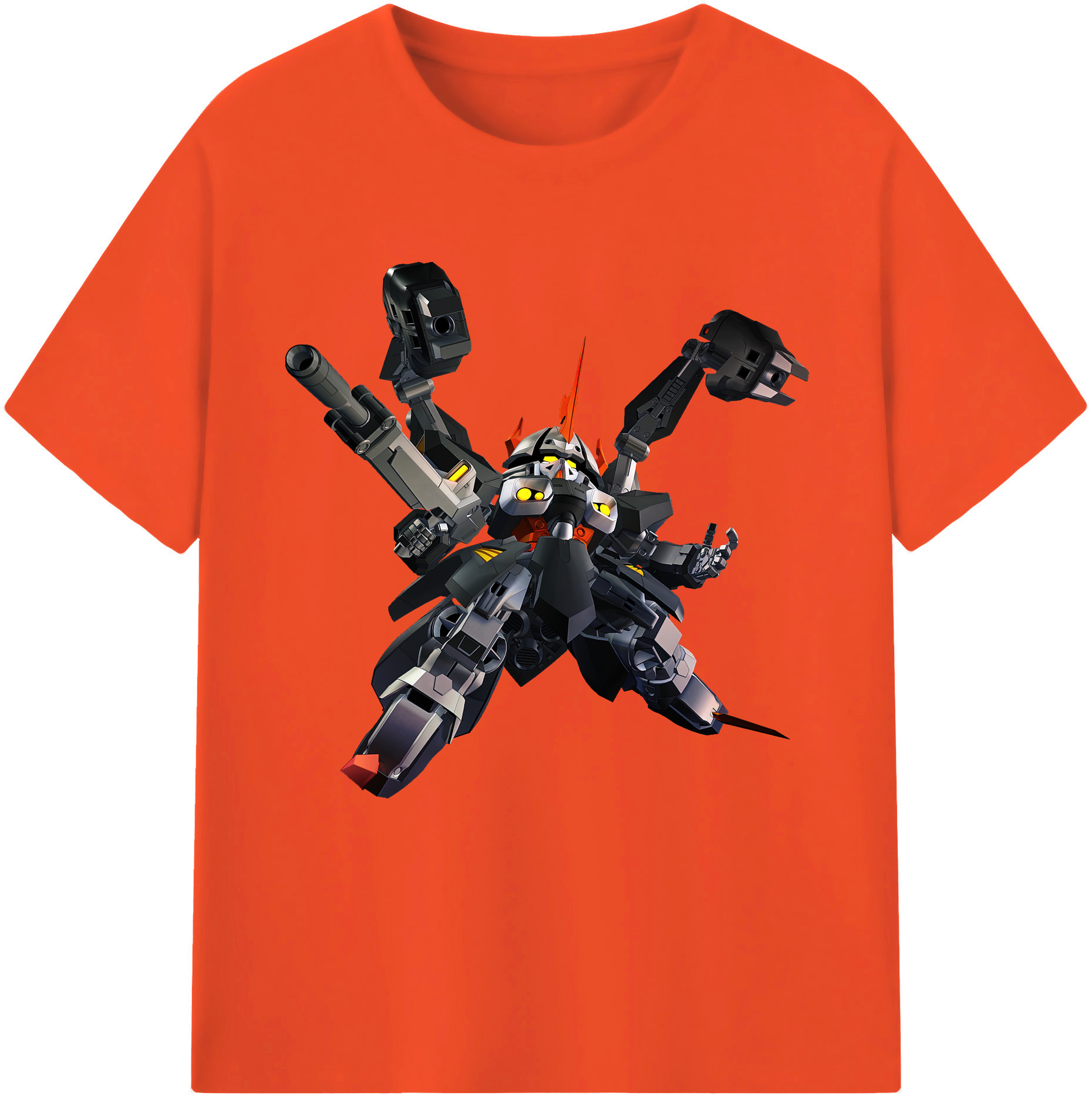 （画像用） 機動戦士ガンダム Mobile Suit Gundam 綿100％半袖Tシャツ（フロントプリント）