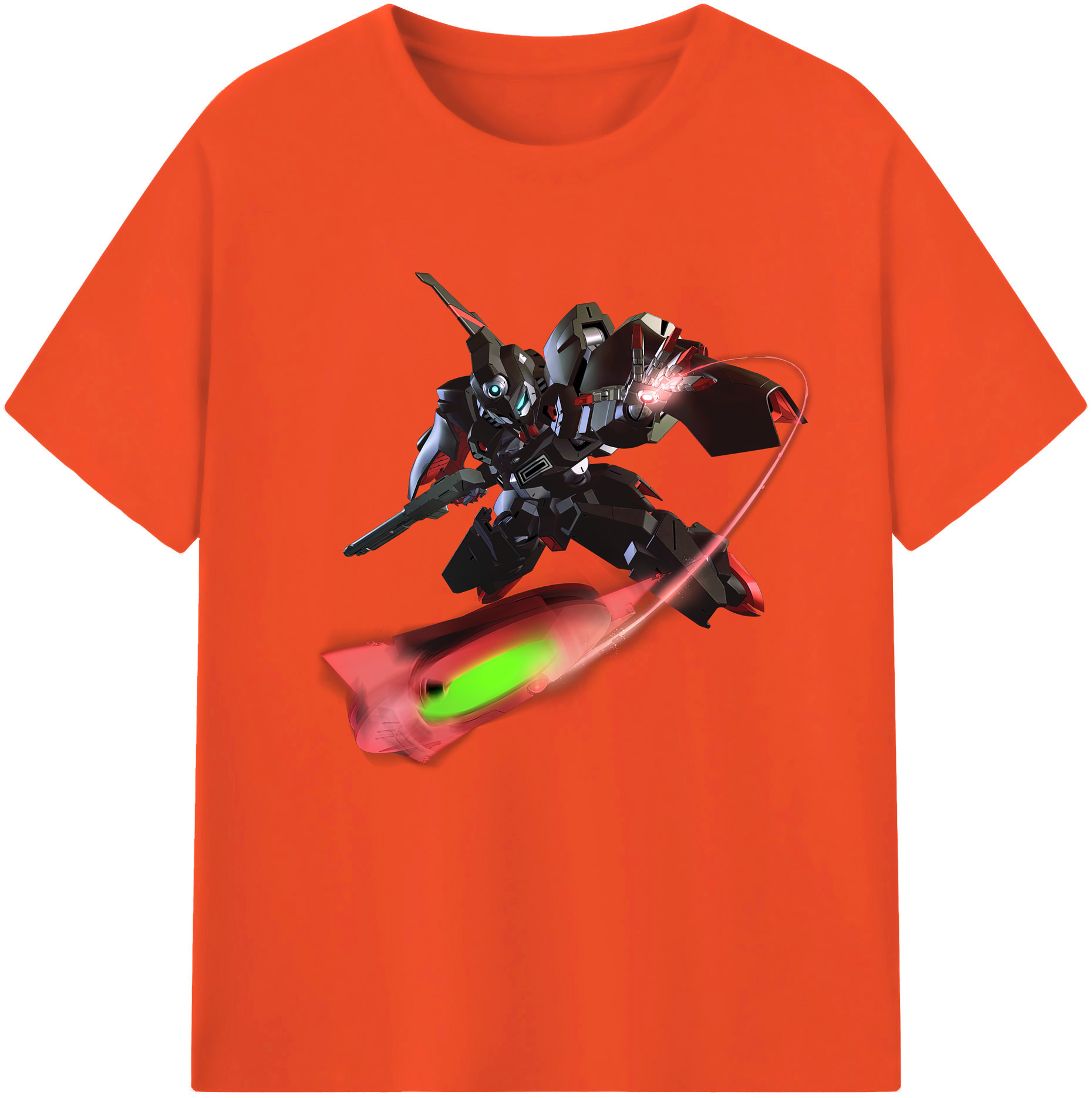 （画像用） 機動戦士ガンダム Mobile Suit Gundam 綿100％半袖Tシャツ（フロントプリント）