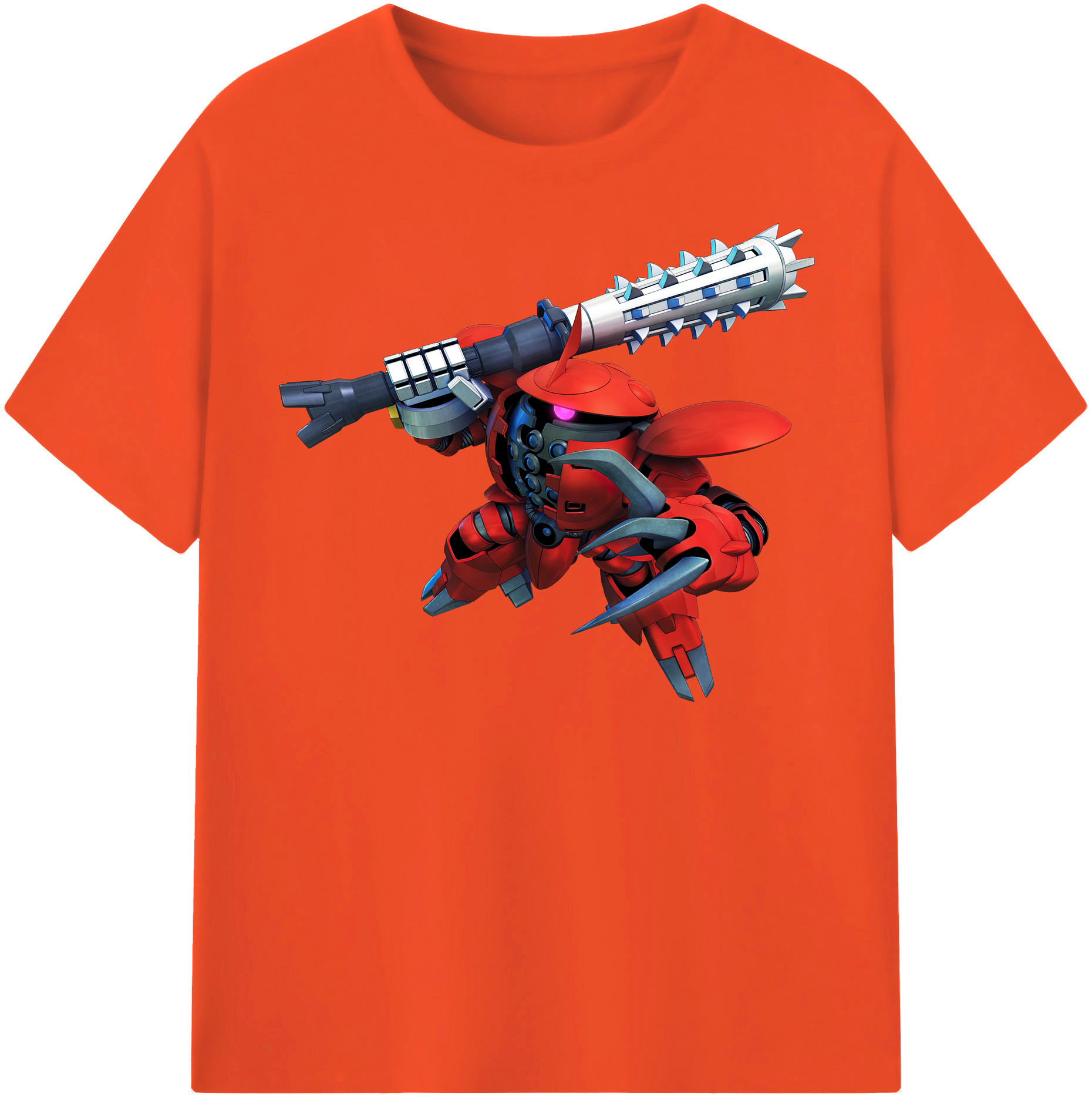 （画像用） 機動戦士ガンダム Mobile Suit Gundam 綿100％半袖Tシャツ（フロントプリント）