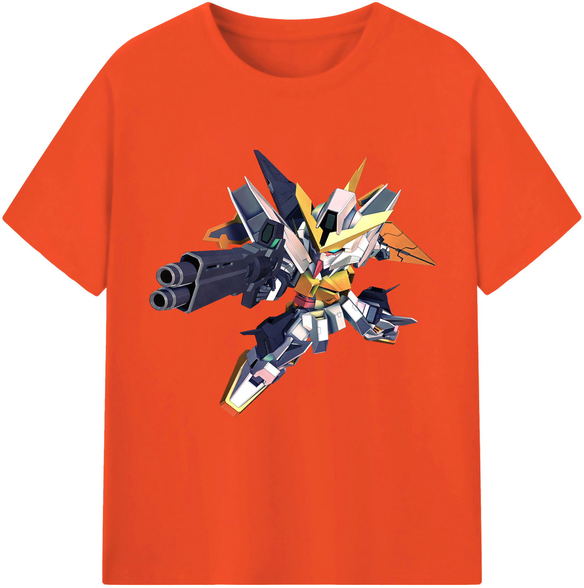 （画像用） 機動戦士ガンダム Mobile Suit Gundam 綿100％半袖Tシャツ（フロントプリント）
