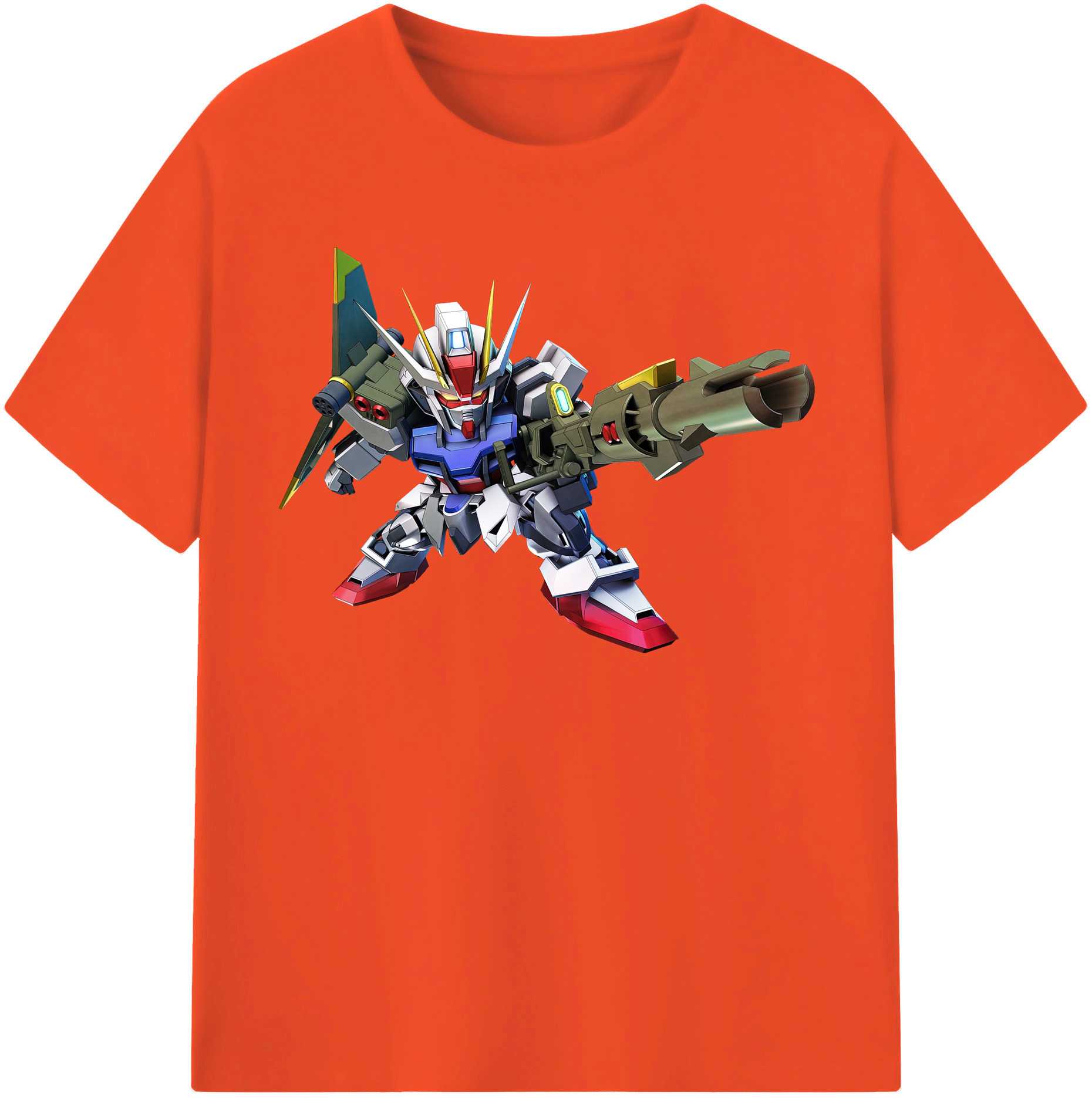（画像用） 機動戦士ガンダム Mobile Suit Gundam 綿100％半袖Tシャツ（フロントプリント）