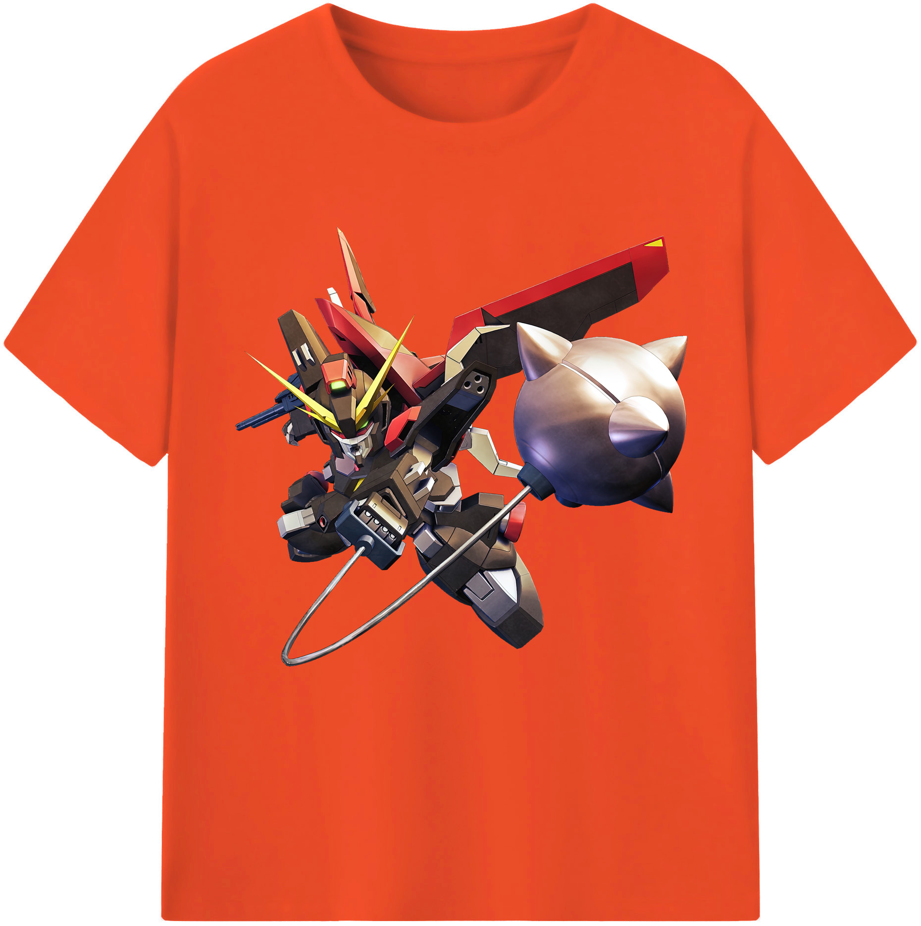 （画像用） 機動戦士ガンダム Mobile Suit Gundam 綿100％半袖Tシャツ（フロントプリント）