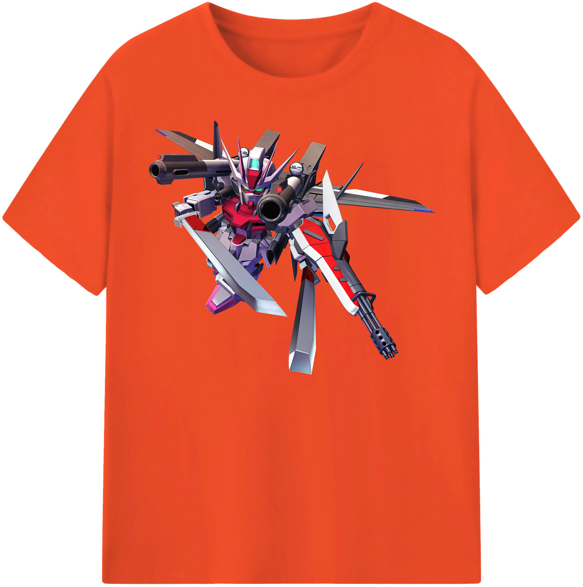 （画像用） 機動戦士ガンダム Mobile Suit Gundam 綿100％半袖Tシャツ（フロントプリント）