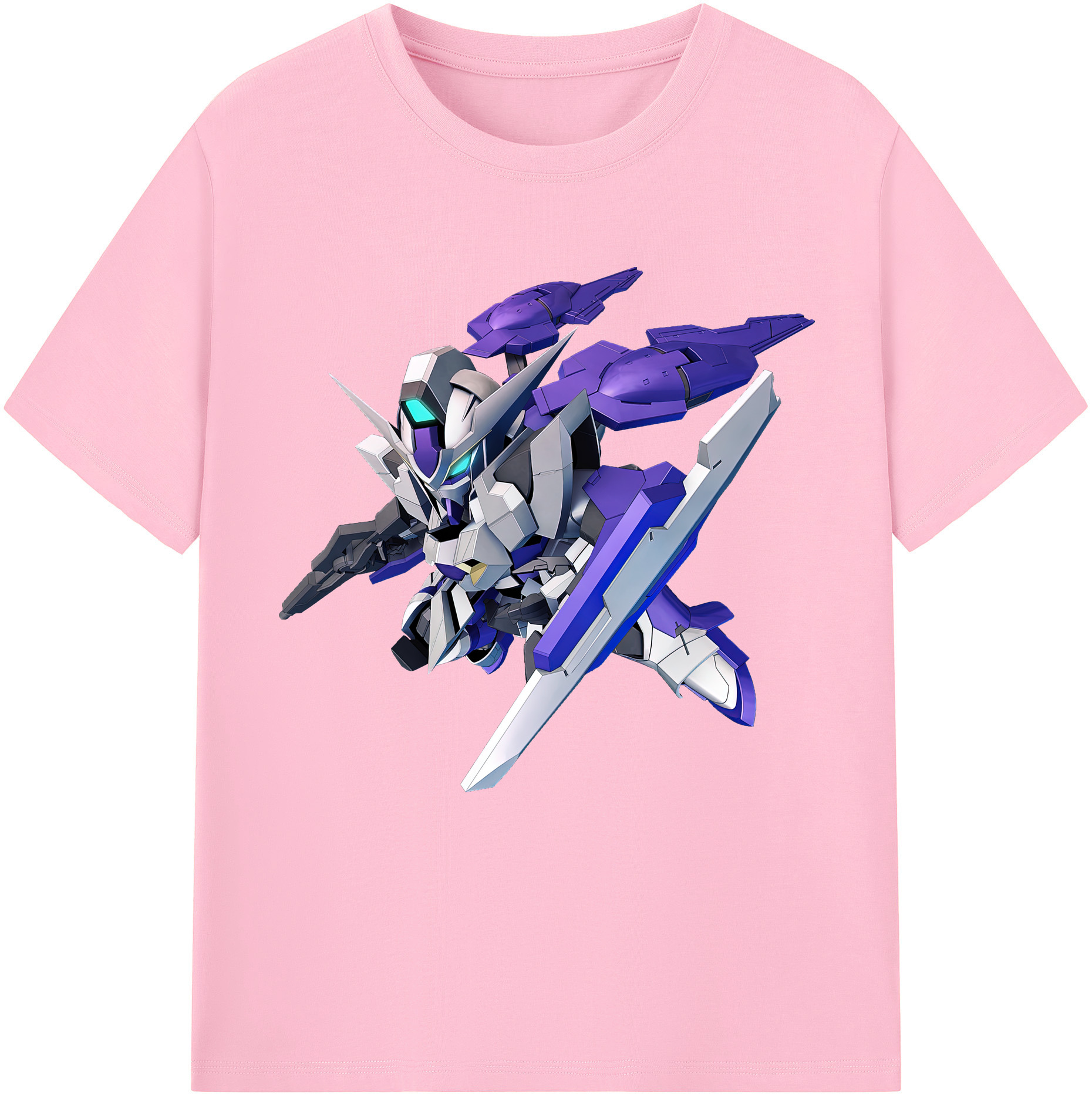 （画像用） 機動戦士ガンダム Mobile Suit Gundam 綿100％半袖Tシャツ（フロントプリント）