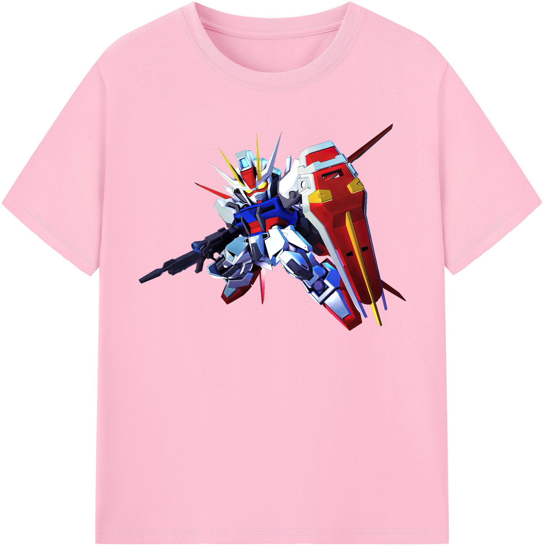 （画像用） 機動戦士ガンダム Mobile Suit Gundam 綿100％半袖Tシャツ（フロントプリント）