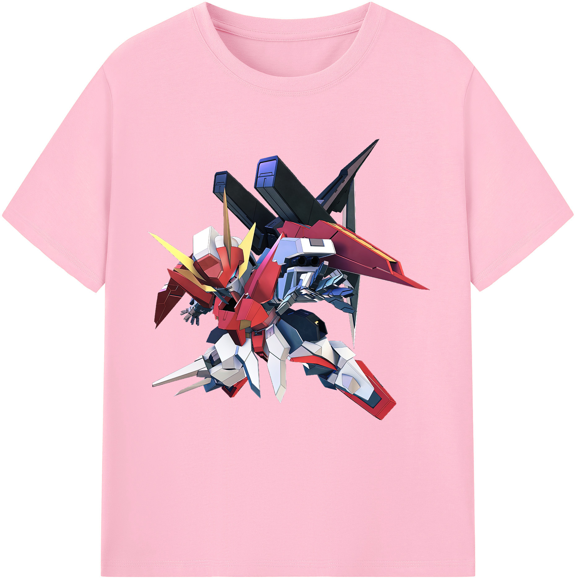 （画像用） 機動戦士ガンダム Mobile Suit Gundam 綿100％半袖Tシャツ（フロントプリント）