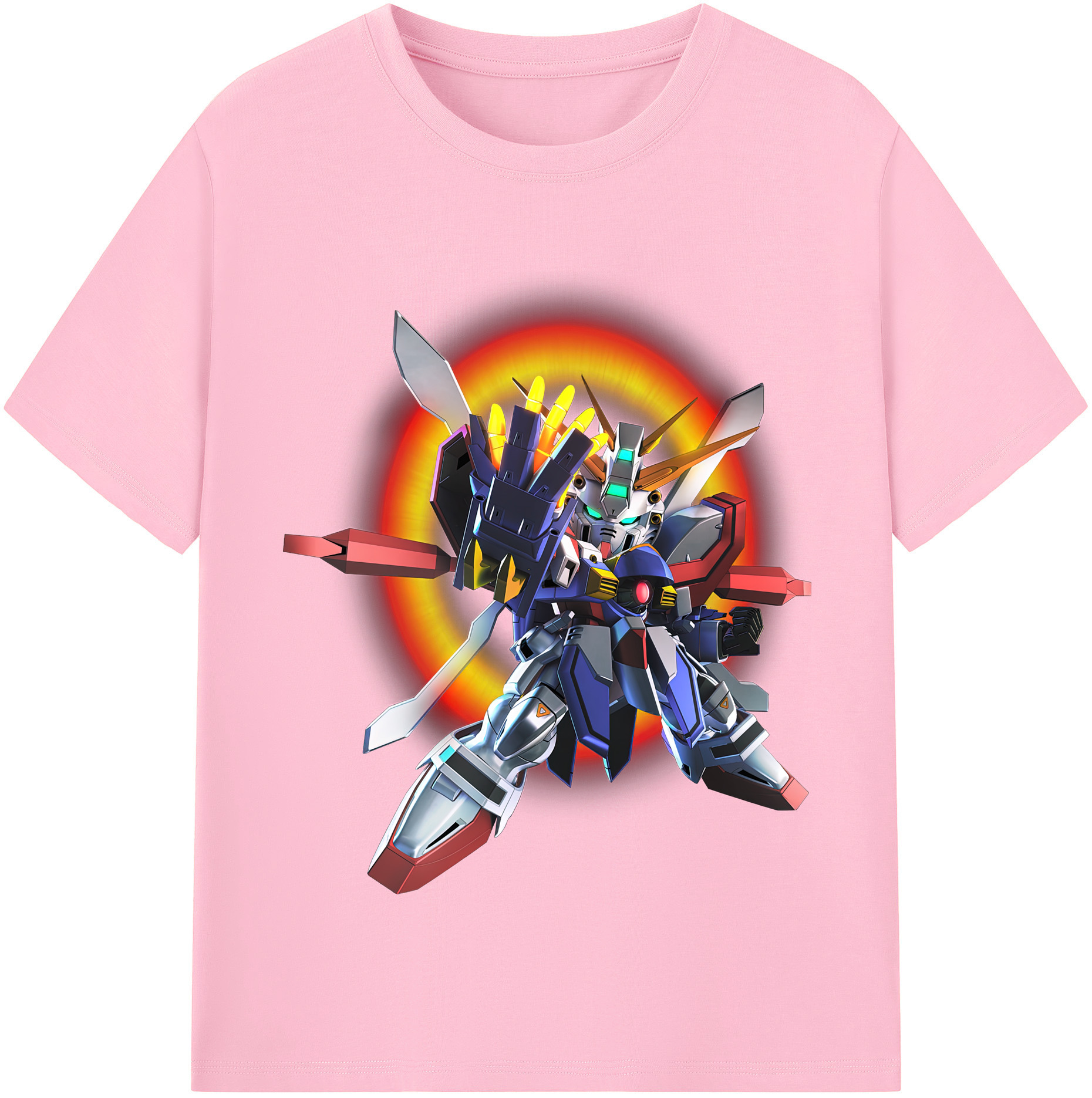 （画像用） 機動戦士ガンダム Mobile Suit Gundam 綿100％半袖Tシャツ（フロントプリント）