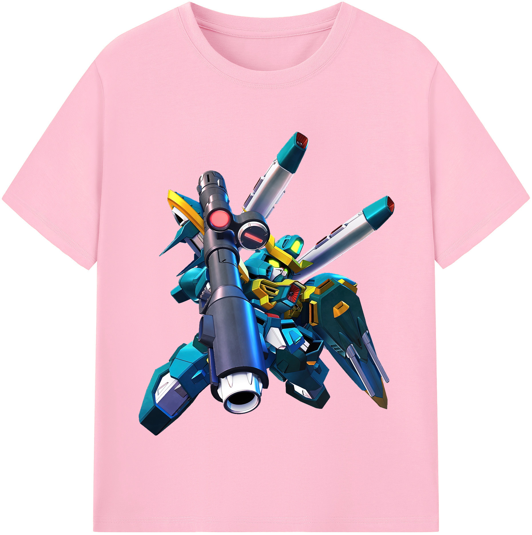 （画像用） 機動戦士ガンダム Mobile Suit Gundam 綿100％半袖Tシャツ（フロントプリント）