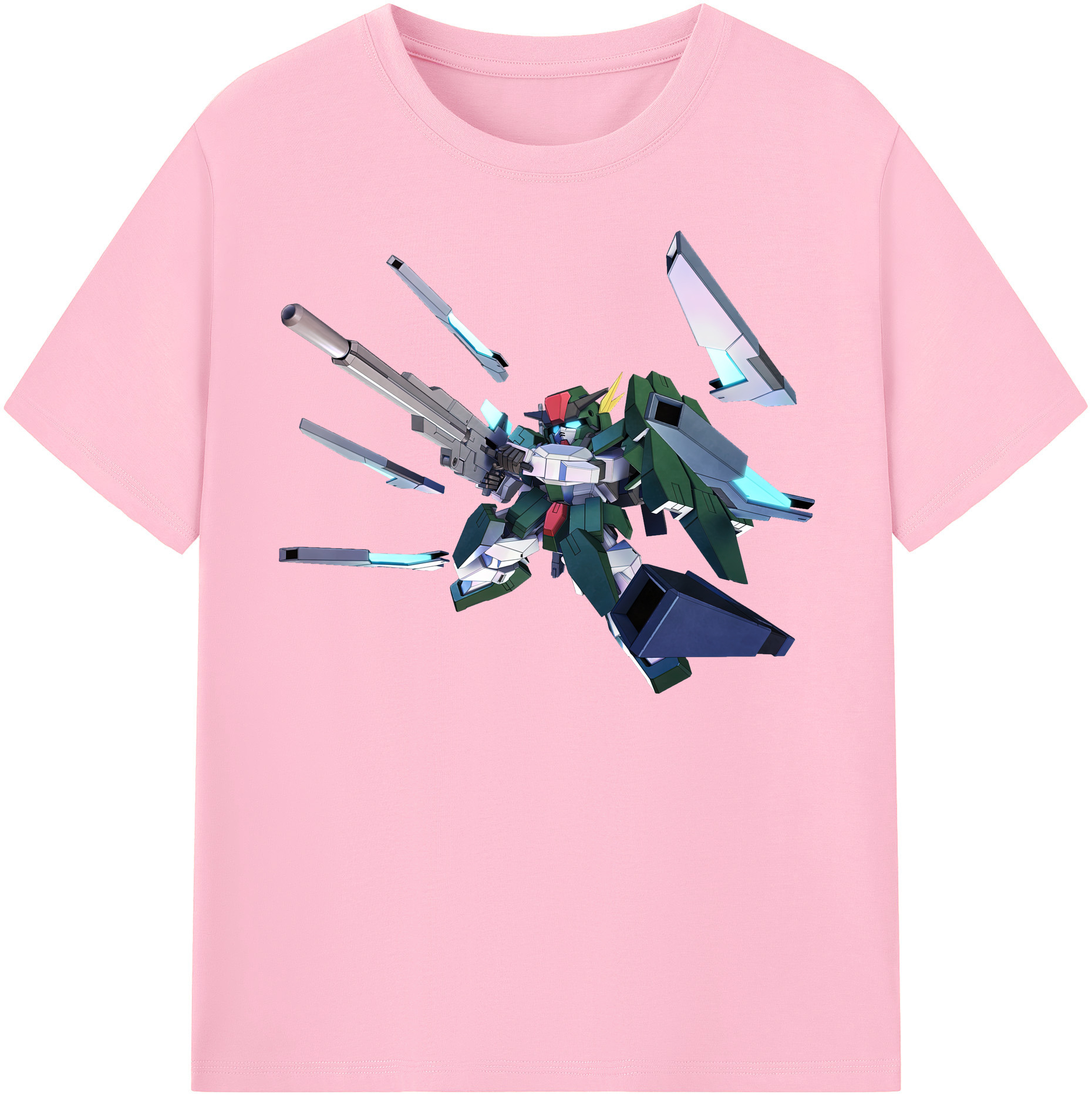 （画像用） 機動戦士ガンダム Mobile Suit Gundam 綿100％半袖Tシャツ（フロントプリント）