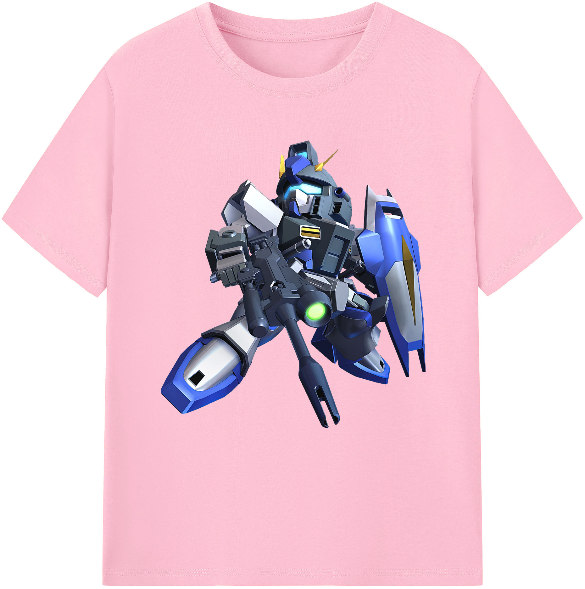 （画像用） 機動戦士ガンダム Mobile Suit Gundam 綿100％半袖Tシャツ（フロントプリント）