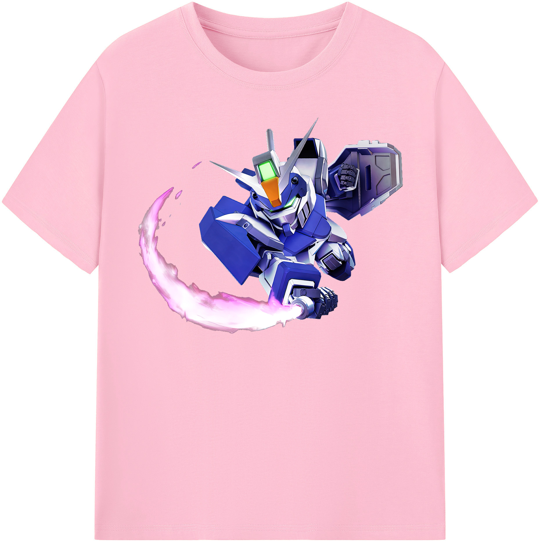 （画像用） 機動戦士ガンダム Mobile Suit Gundam 綿100％半袖Tシャツ（フロントプリント）