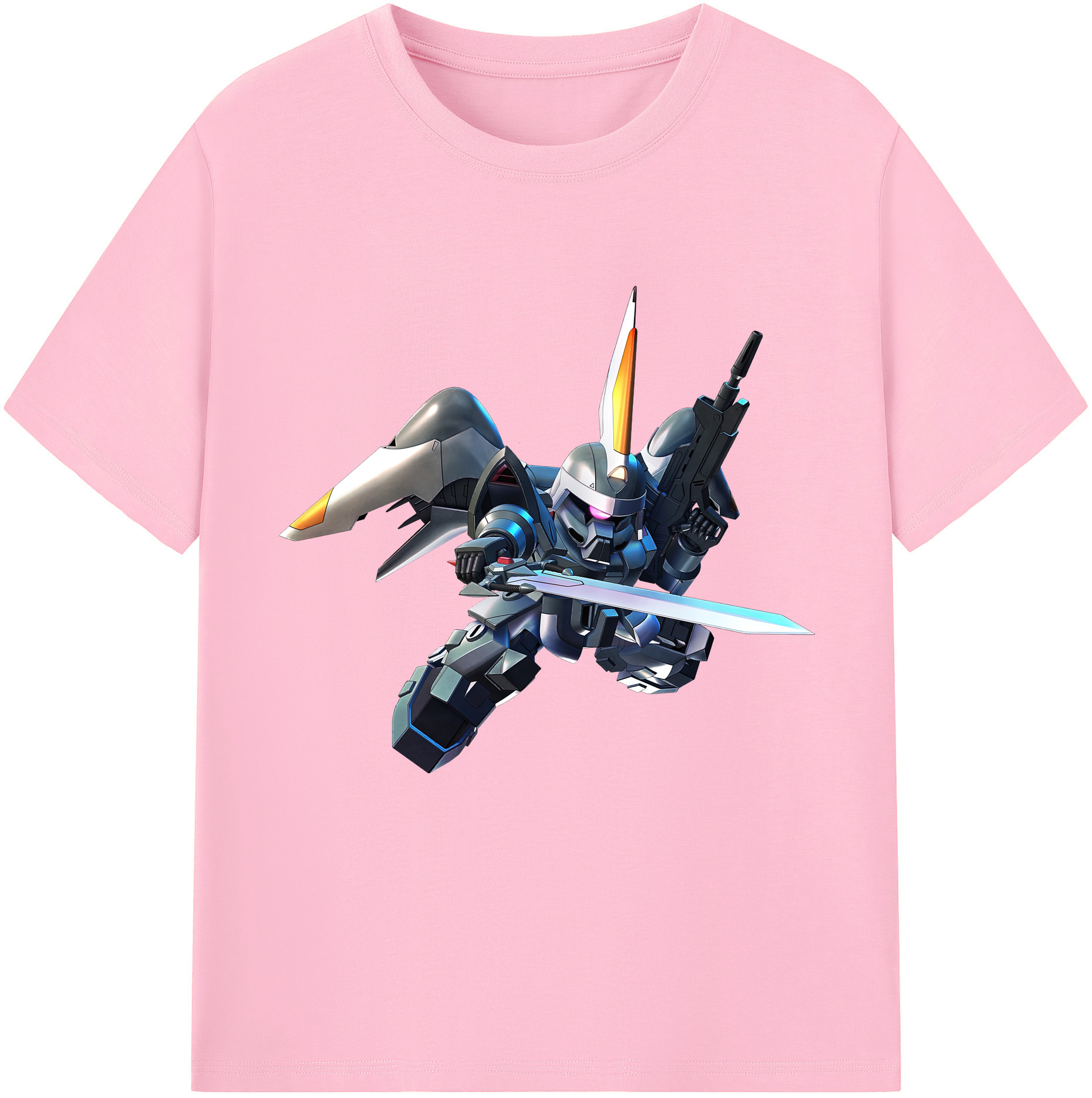 （画像用） 機動戦士ガンダム Mobile Suit Gundam 綿100％半袖Tシャツ（フロントプリント）