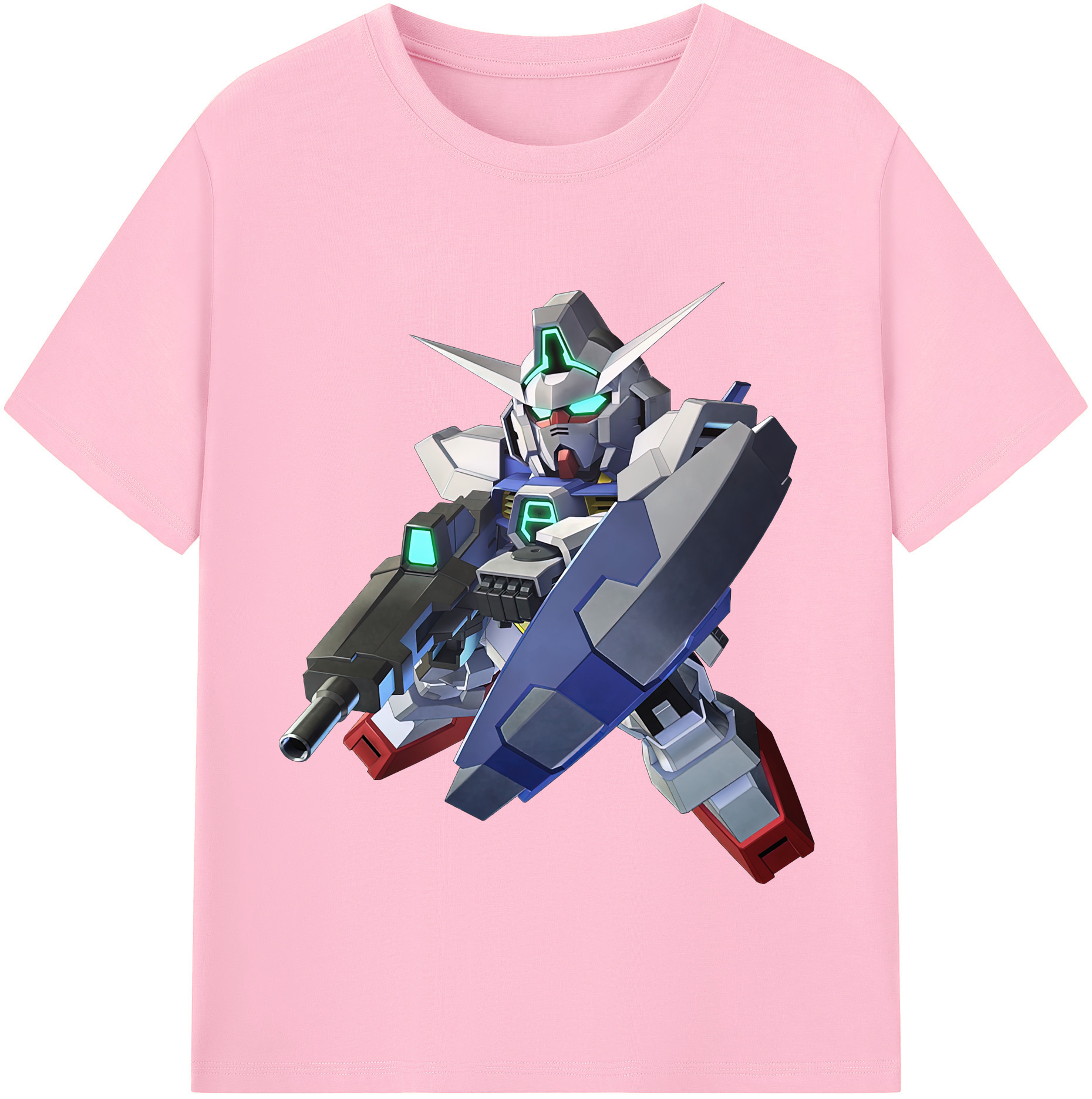 （画像用） 機動戦士ガンダム Mobile Suit Gundam 綿100％半袖Tシャツ（フロントプリント）