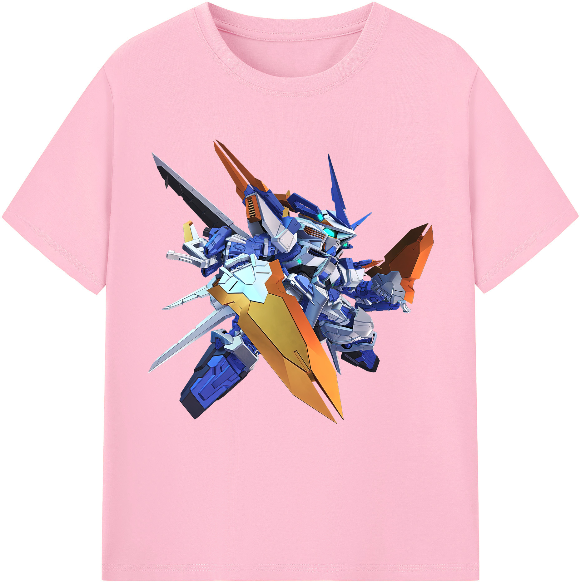 （画像用） 機動戦士ガンダム Mobile Suit Gundam 綿100％半袖Tシャツ（フロントプリント）