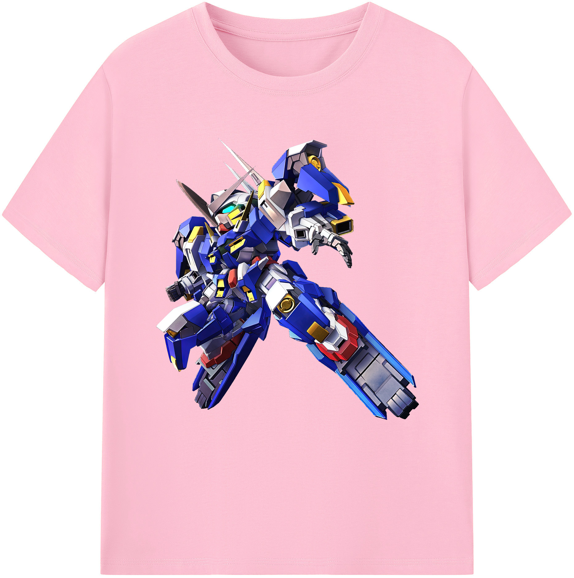 （画像用） 機動戦士ガンダム Mobile Suit Gundam 綿100％半袖Tシャツ（フロントプリント）