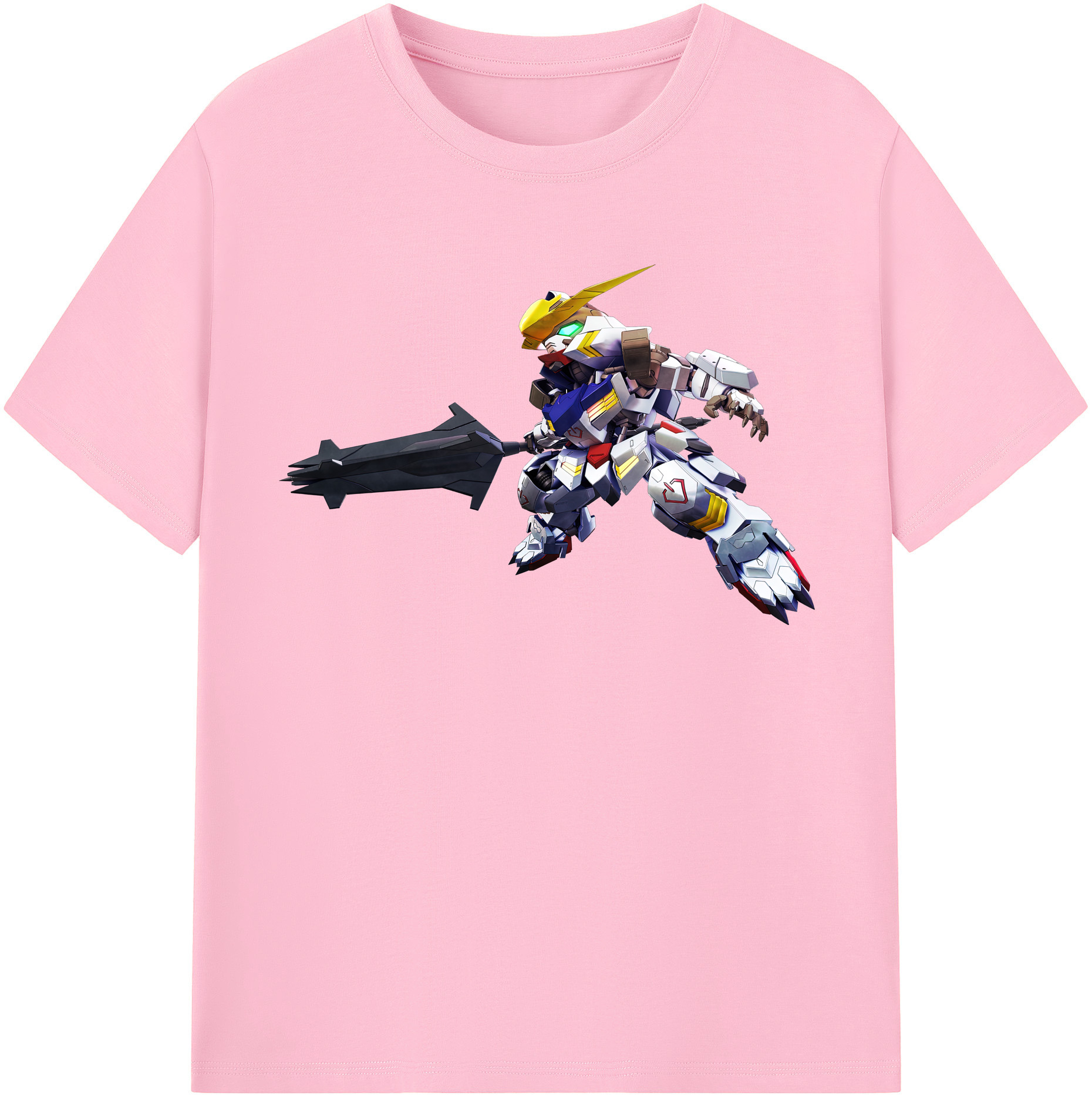 （画像用） 機動戦士ガンダム Mobile Suit Gundam 綿100％半袖Tシャツ（フロントプリント）