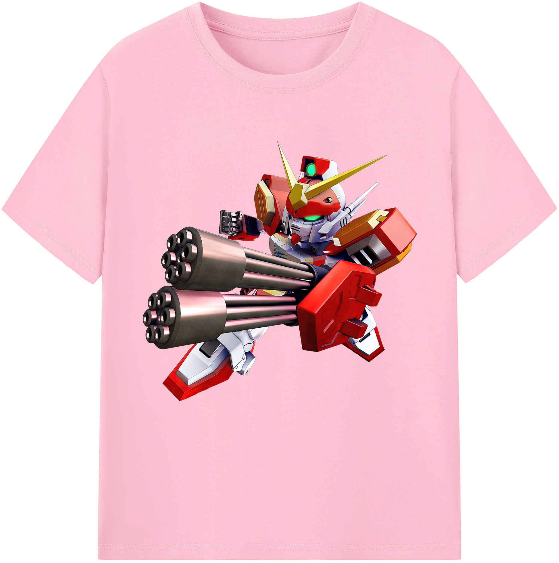 （画像用） 機動戦士ガンダム Mobile Suit Gundam 綿100％半袖Tシャツ（フロントプリント）
