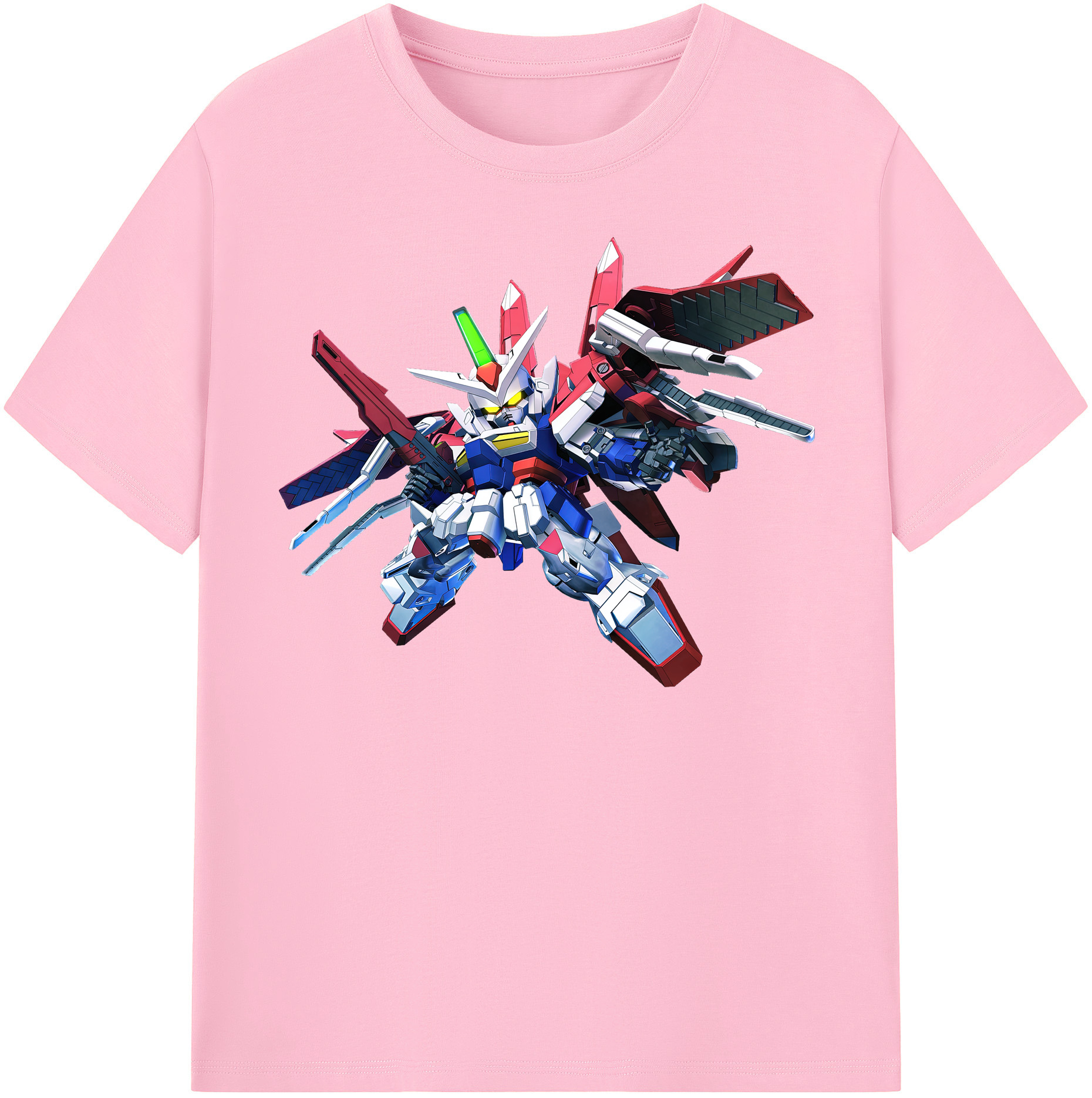 （画像用） 機動戦士ガンダム Mobile Suit Gundam 綿100％半袖Tシャツ（フロントプリント）