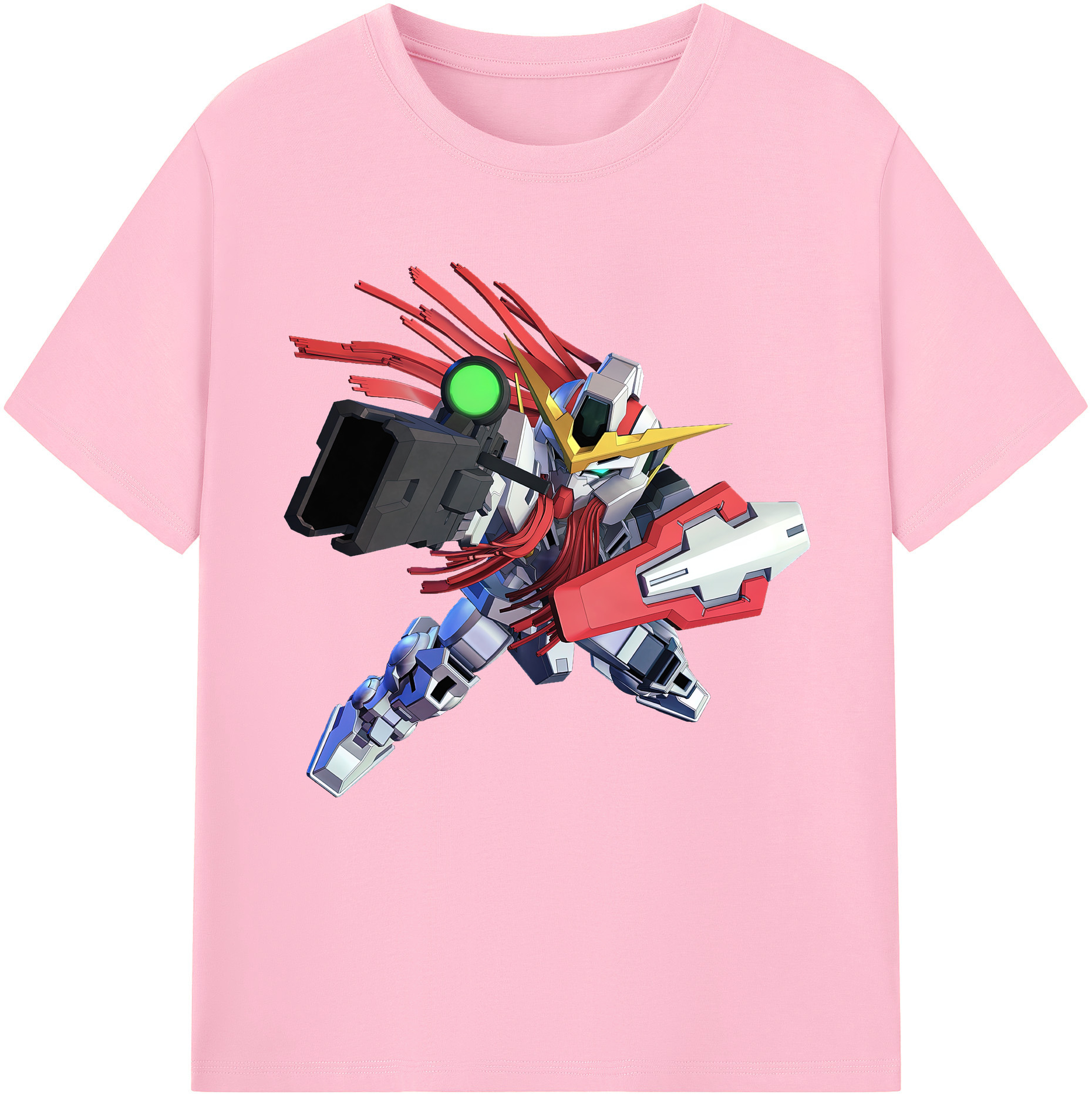 （画像用） 機動戦士ガンダム Mobile Suit Gundam 綿100％半袖Tシャツ（フロントプリント）