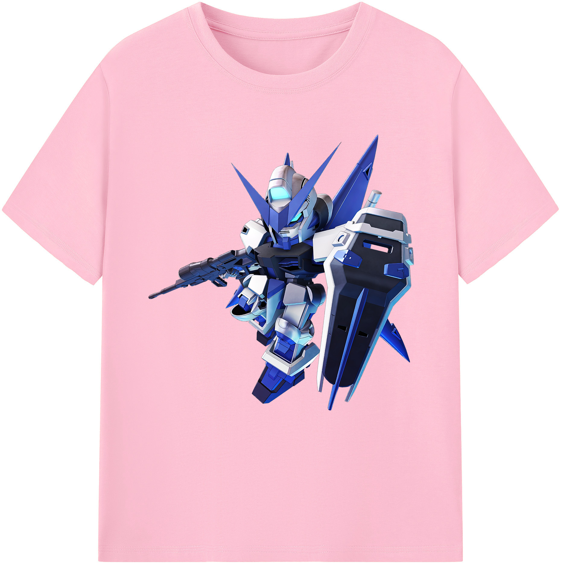 （画像用） 機動戦士ガンダム Mobile Suit Gundam 綿100％半袖Tシャツ（フロントプリント）